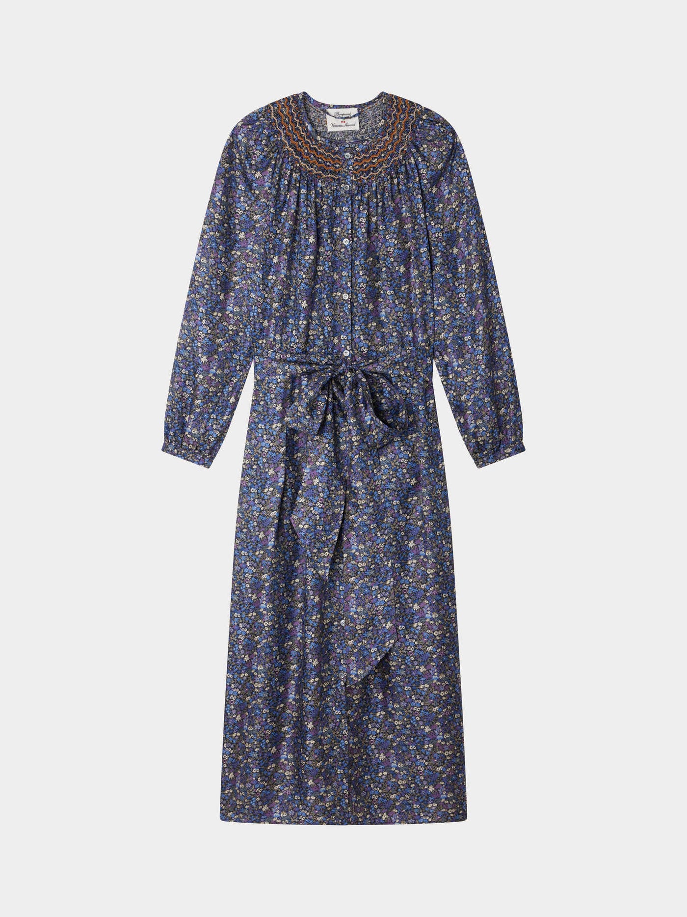 Bonpoint x Vanessa Seward  Eclipse dress in liberty silk fabric