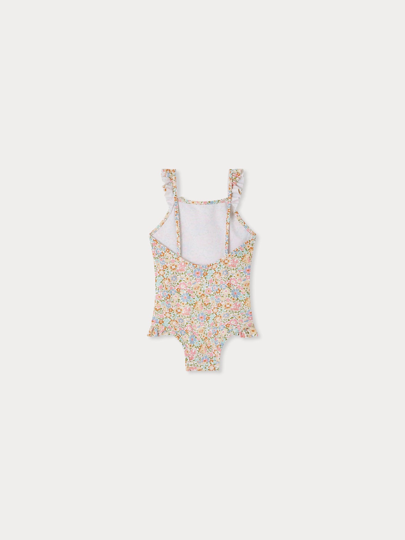 Cecilia ruffled swimsuit with liberty print