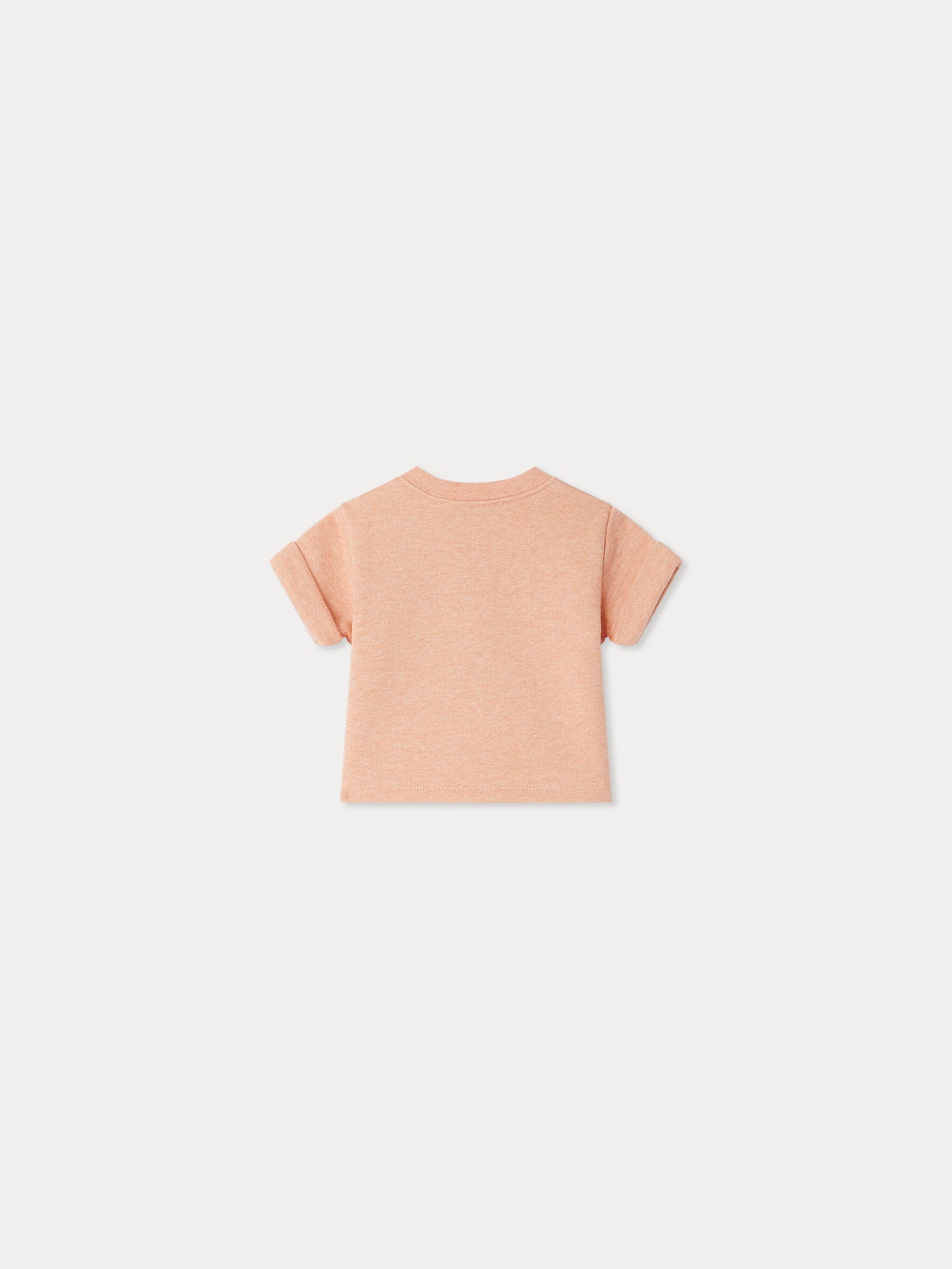 Clelie t-shirt with cherry motif made with Liberty fabrics in organic cotton