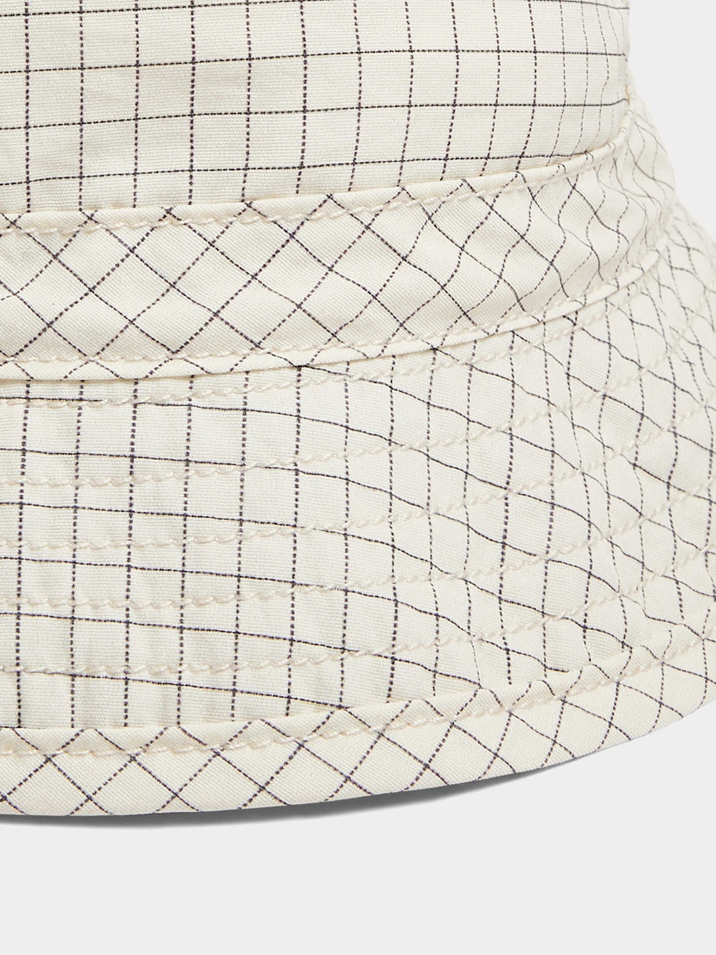 Piob hat in bicolor checks