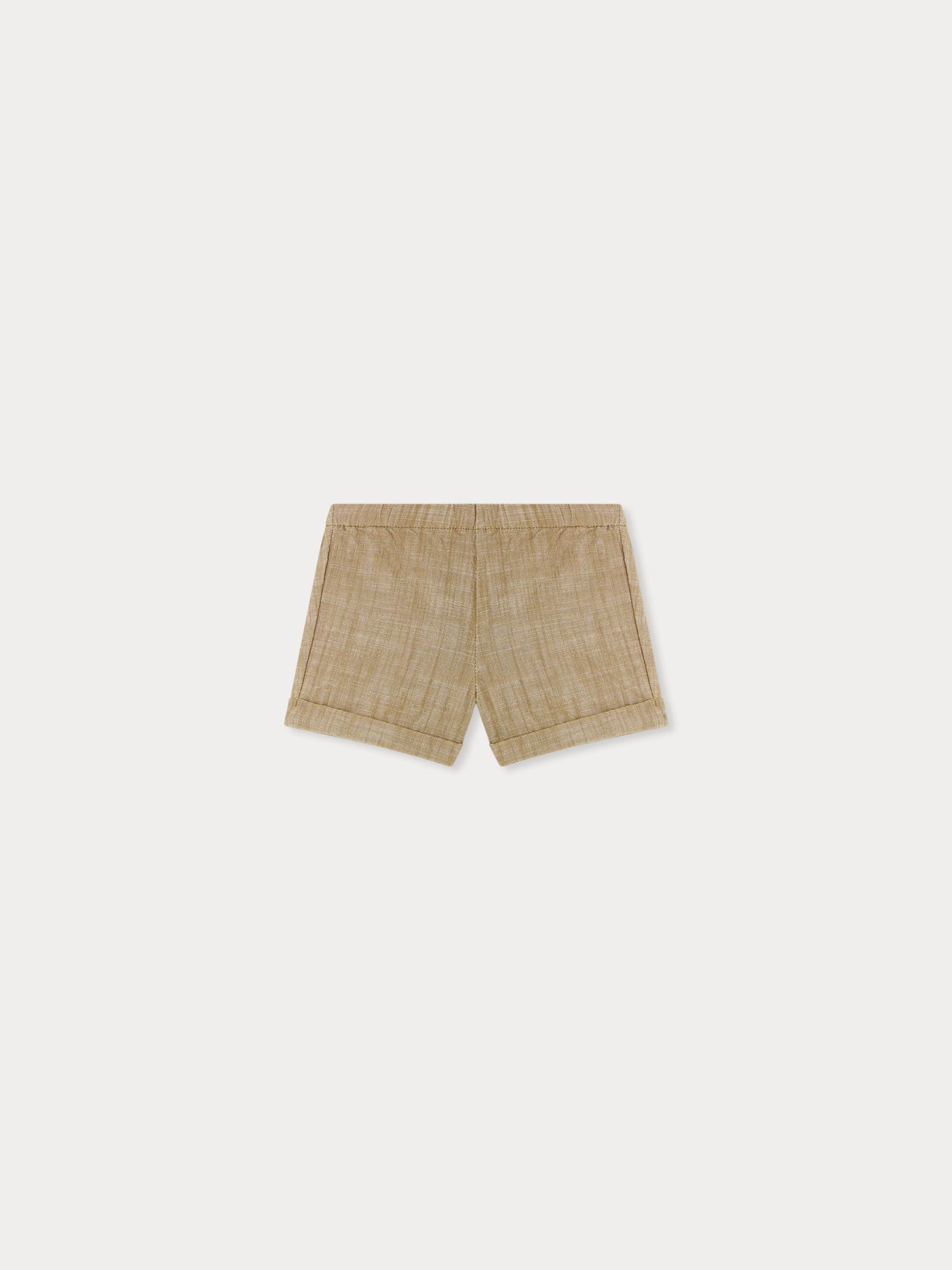 Ecady shorts in brown chambray