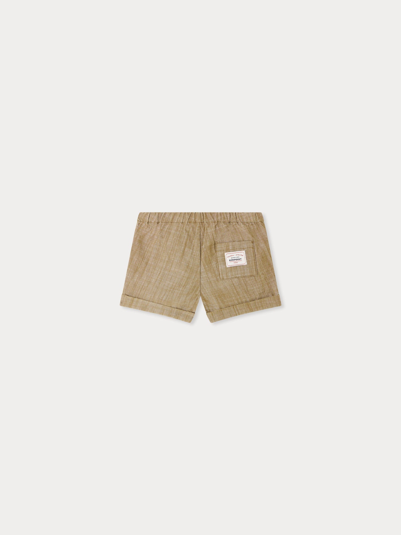 Ecady shorts in brown chambray