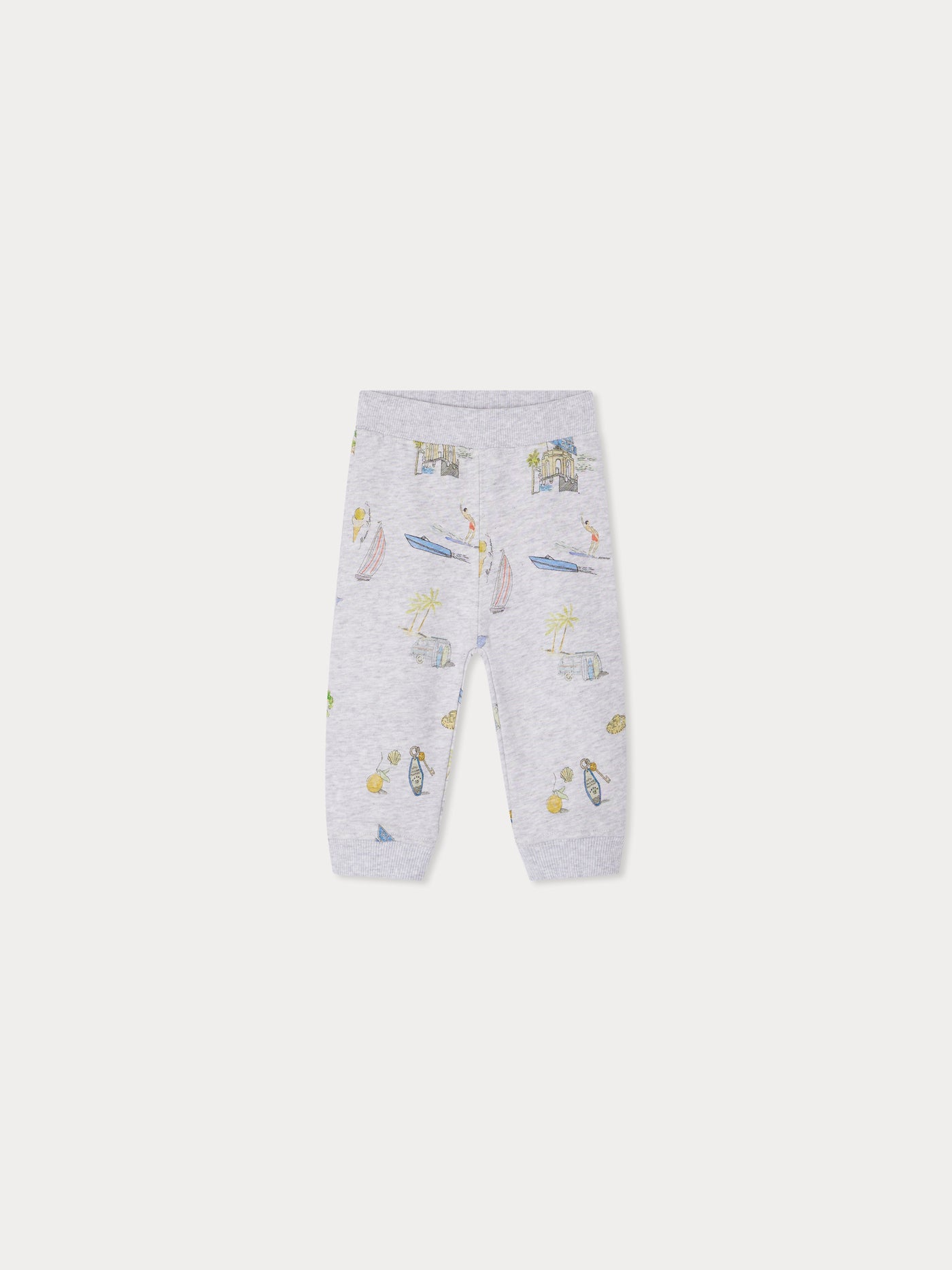 Bram jogging pants with surfer print