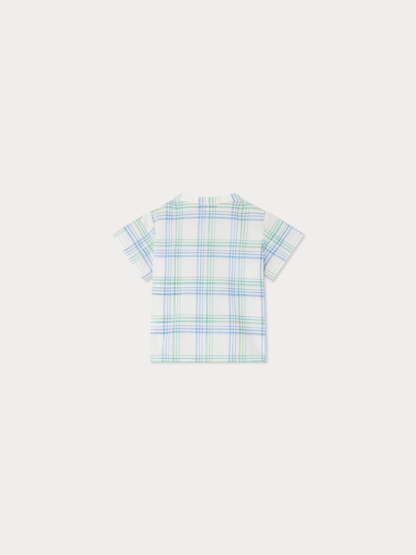 Cesari shirt in blue checks