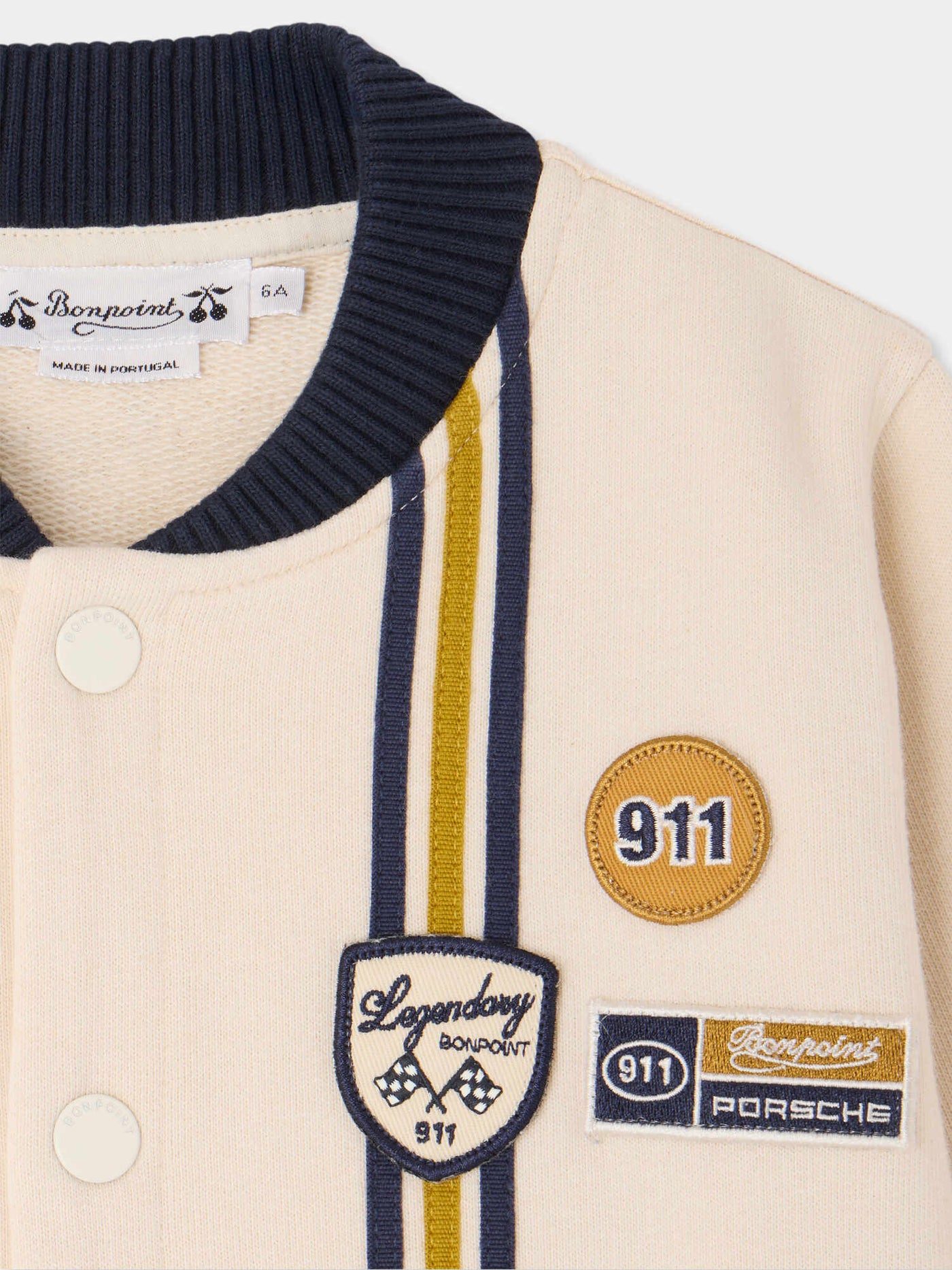 Bonpoint x Porsche Christopher jacket in organic cotton