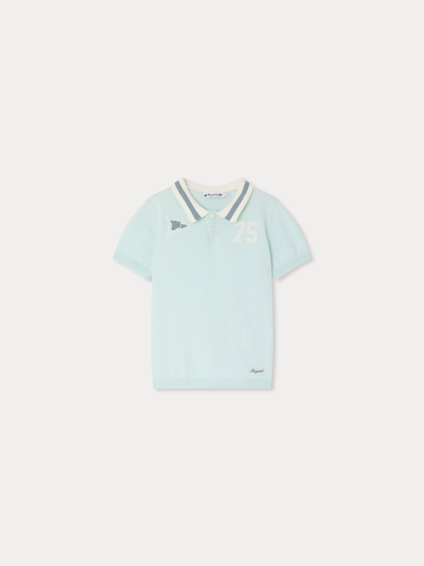 Polo Loyal inlaid flag 75 celadon green