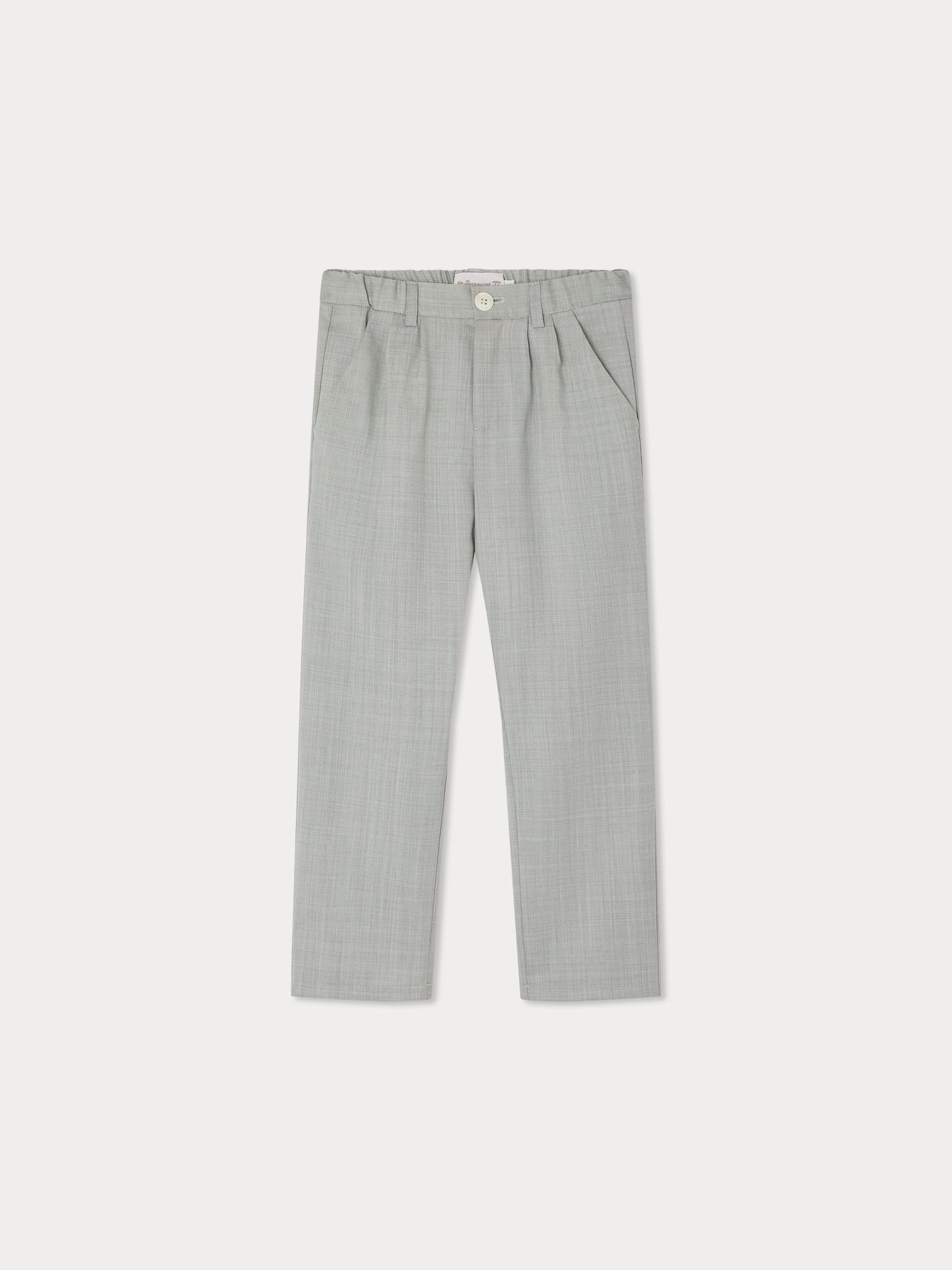 Stephen chino pleated suit trousers