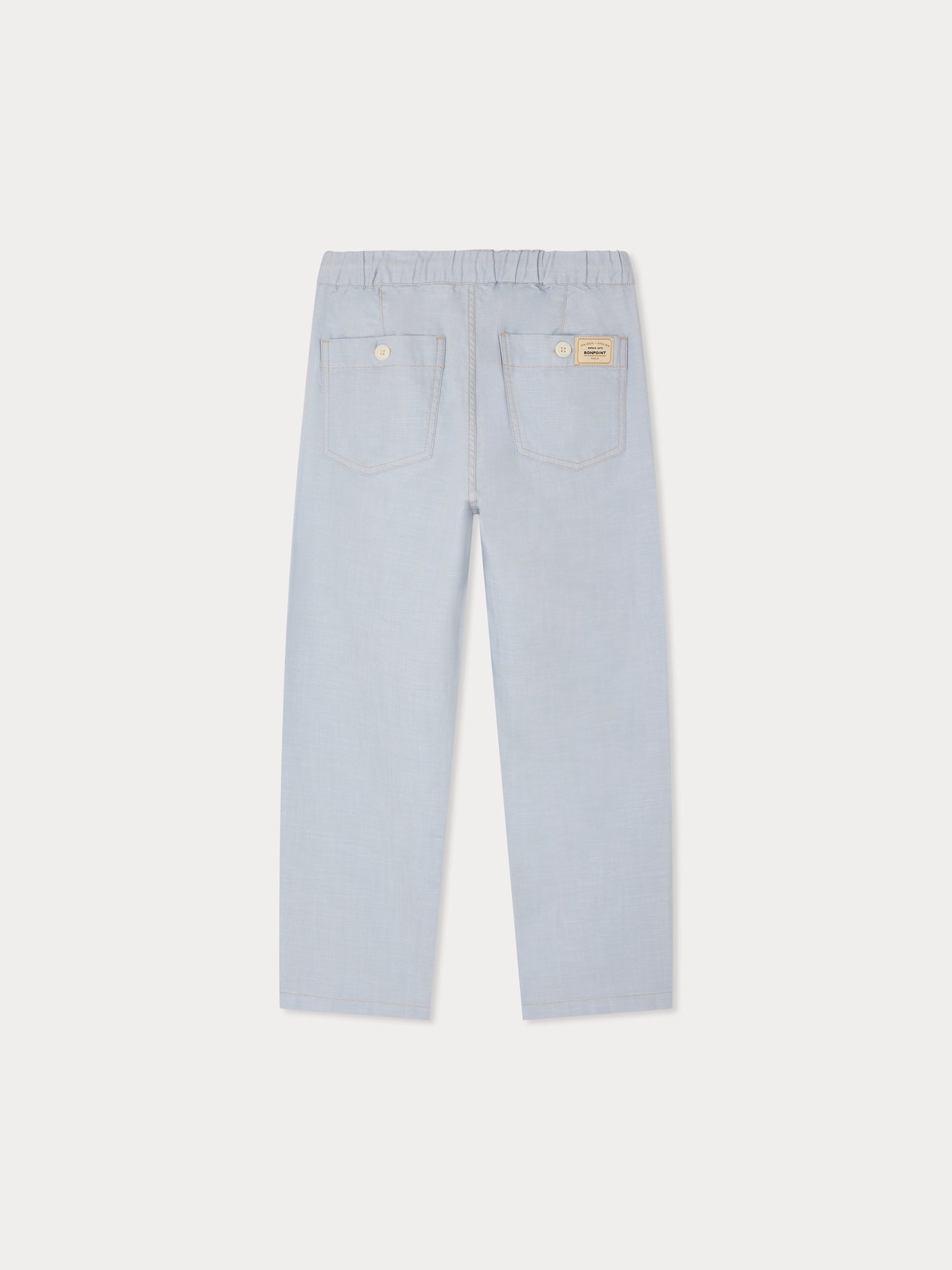 Connel chambray trousers in organic cotton