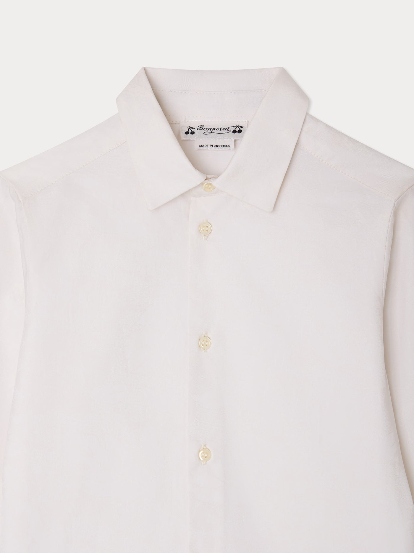 Aristote shirt tone-on-tone cherry jacquard