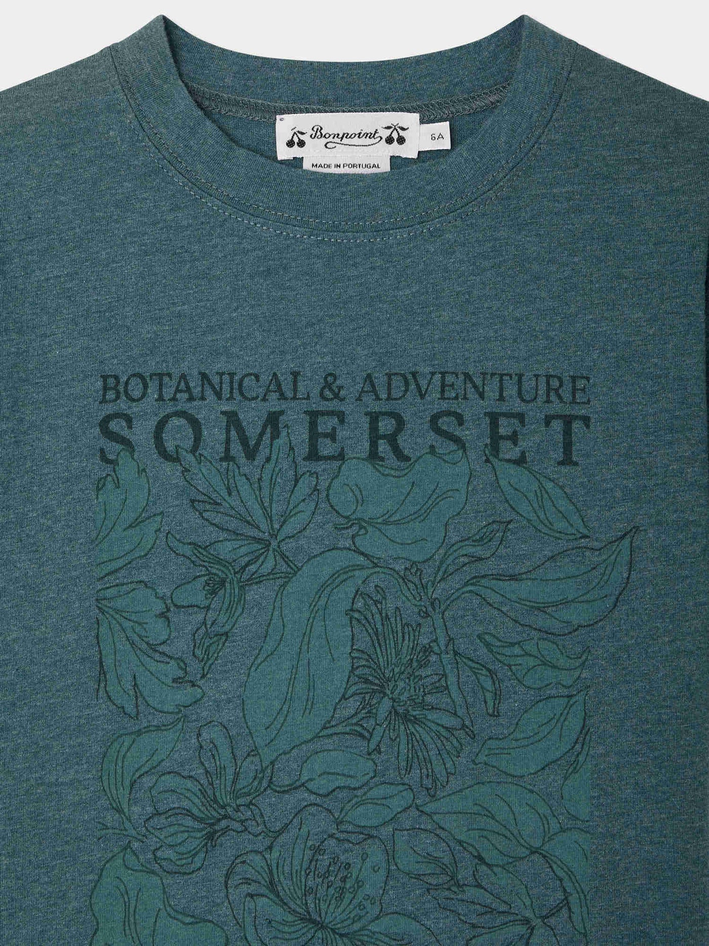 Thibald printed Somerset t-shirt in organic cotton