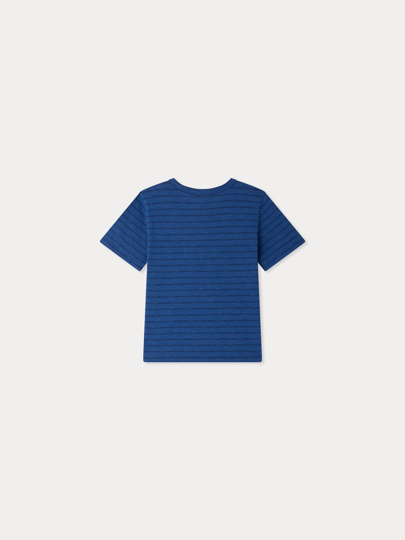 Elrador deep blue t-shirt in organic cotton