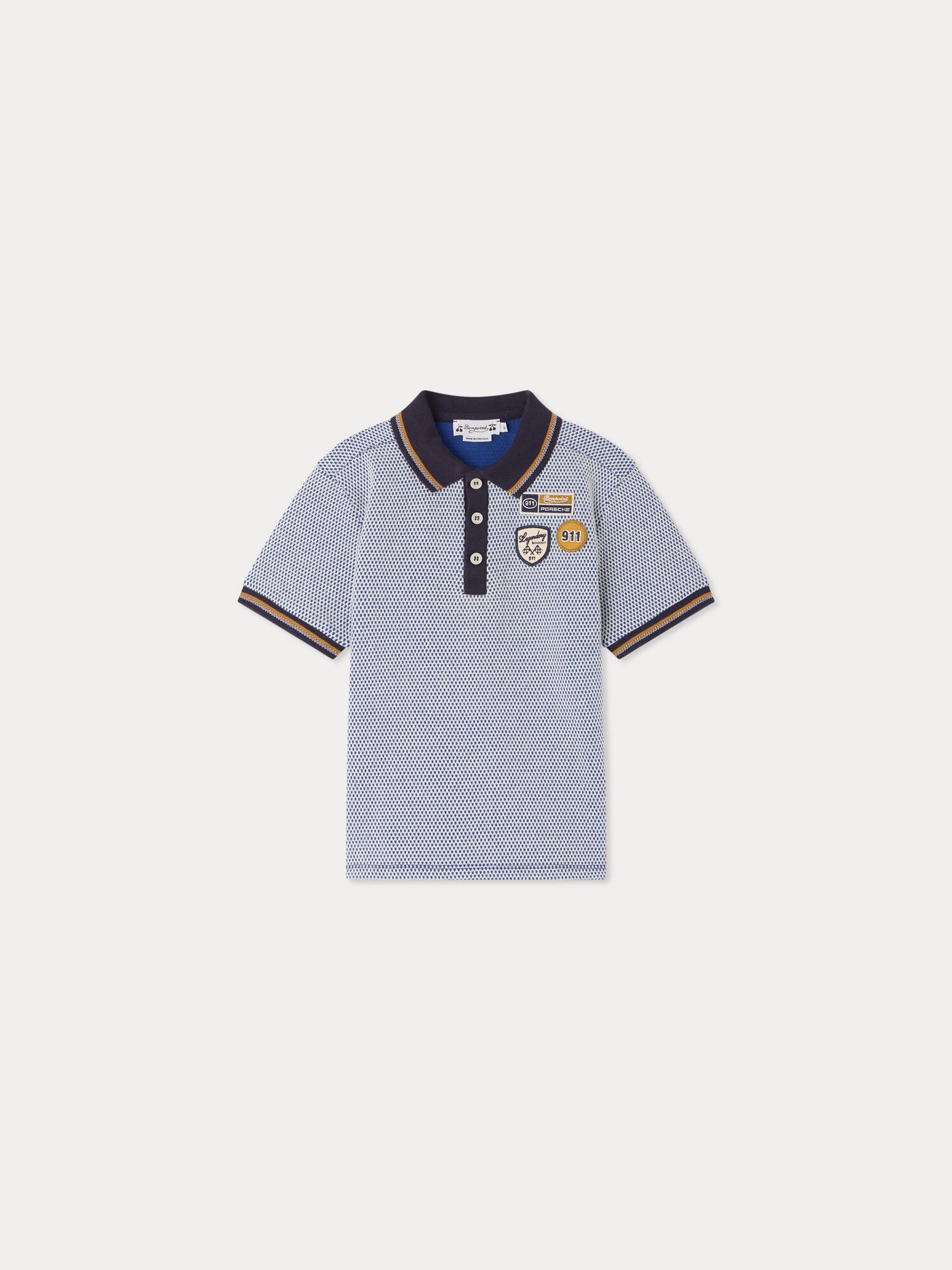 Bonpoint x Porsche Edric polo shirt in organic cotton