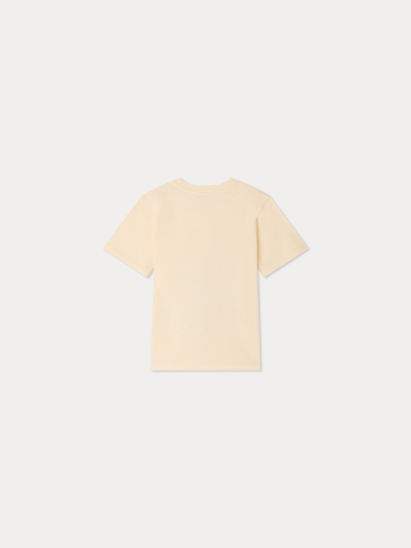 Thibald "bain de soleil" print t-shirt in organic cotton
