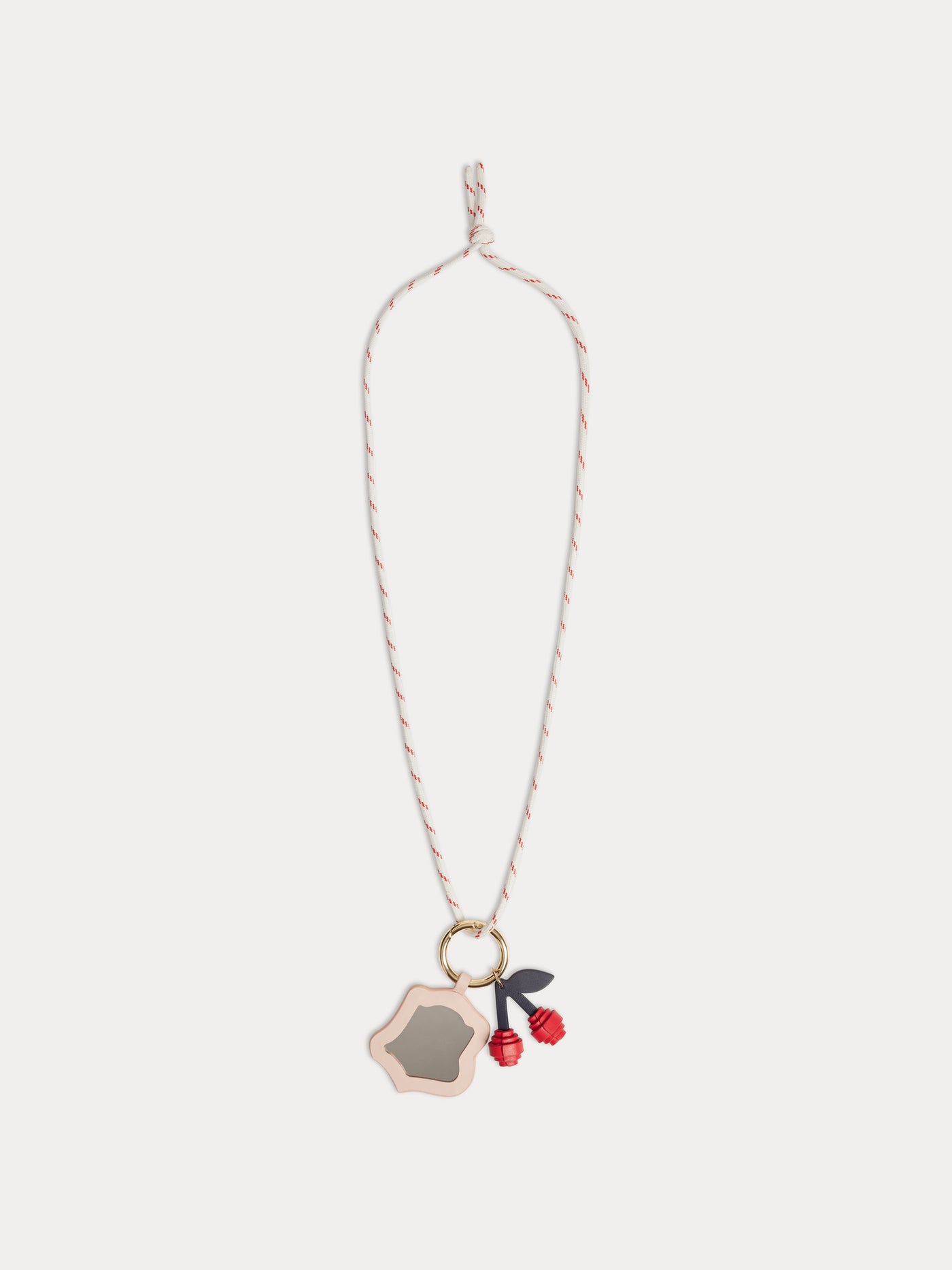 Bonpoint x Maison Kitsuné Liliane leather necklace