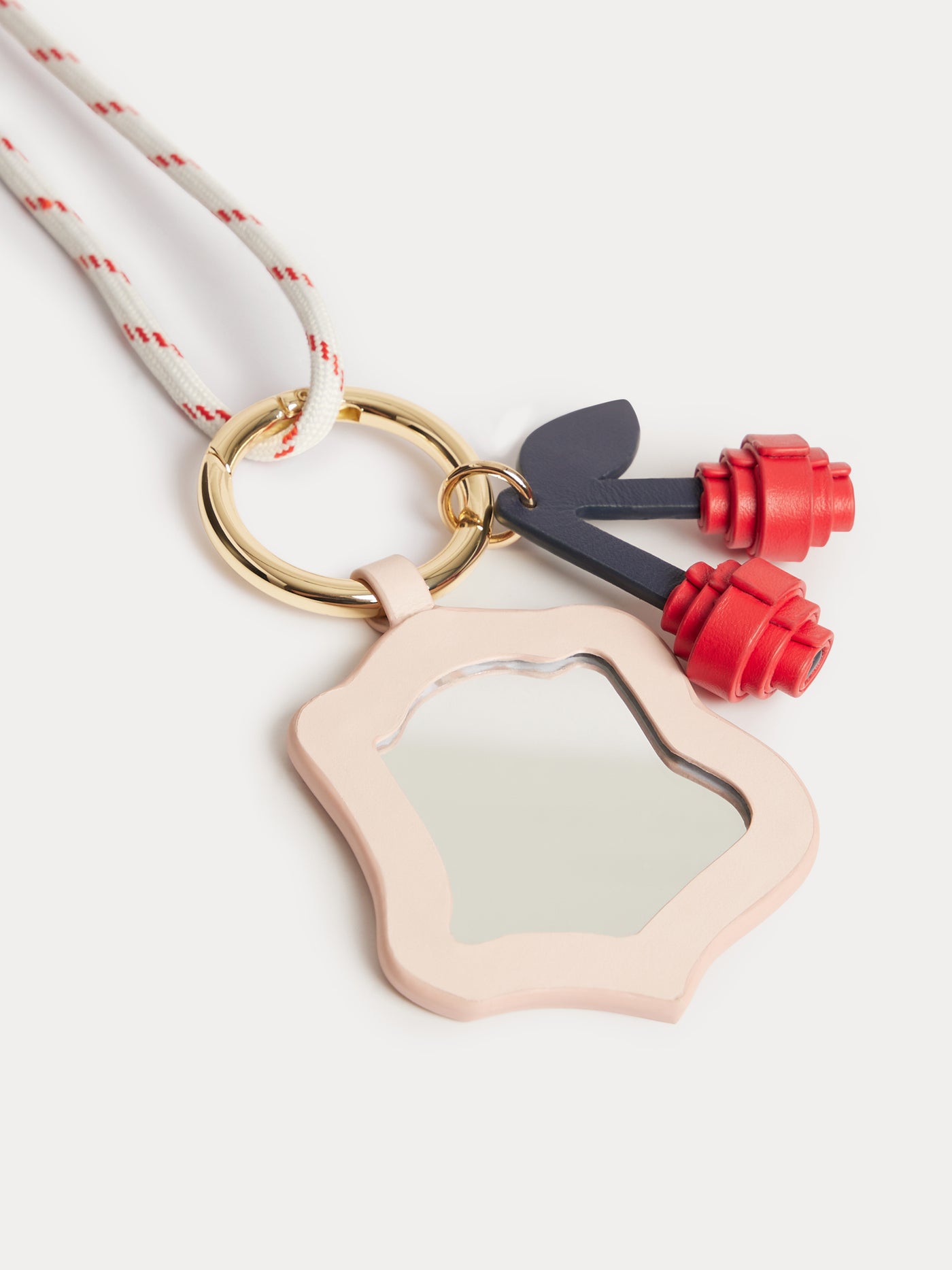 Bonpoint x Maison Kitsuné Liliane leather necklace