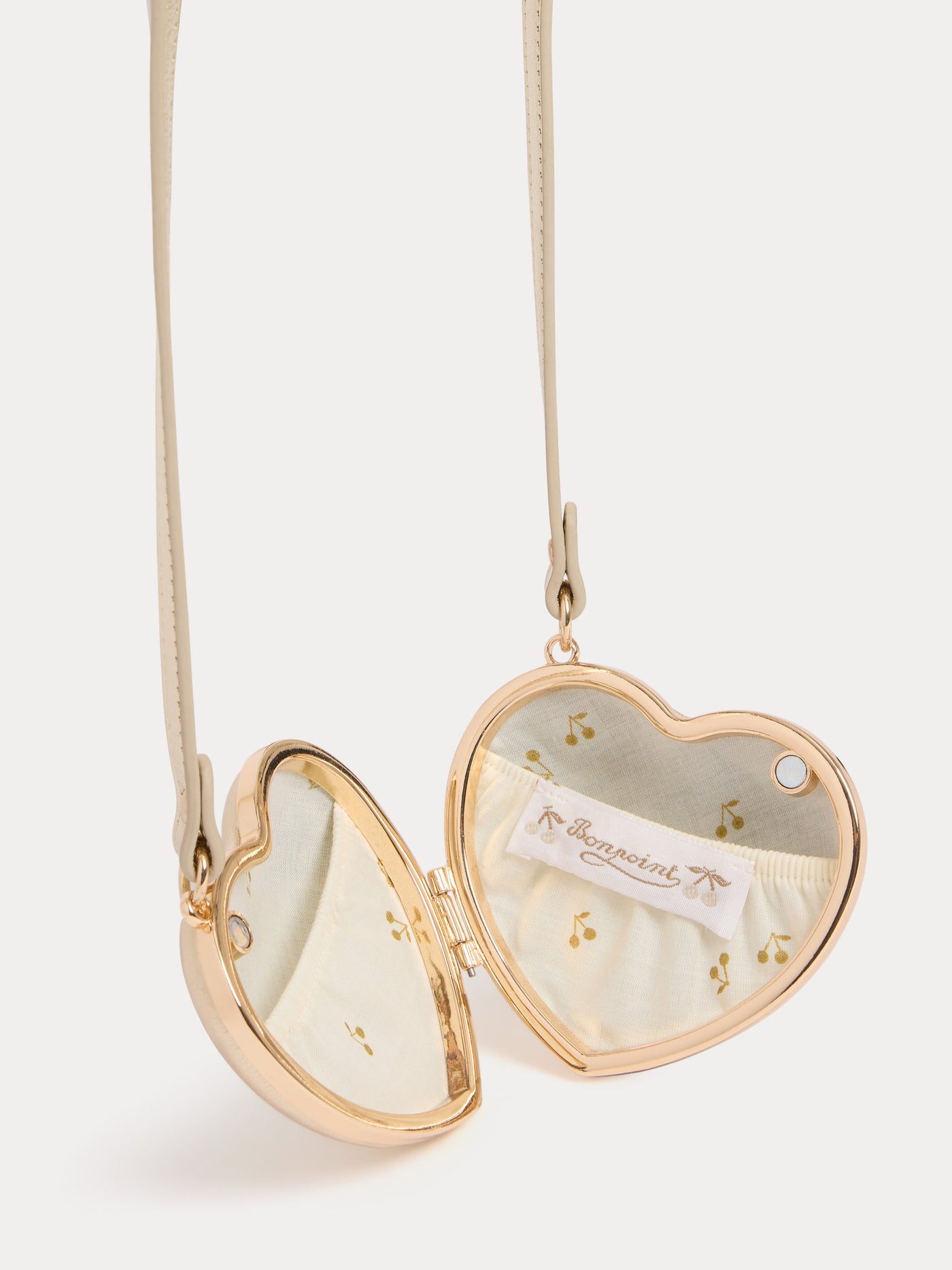 Ekko heart-shaped minaudière bag