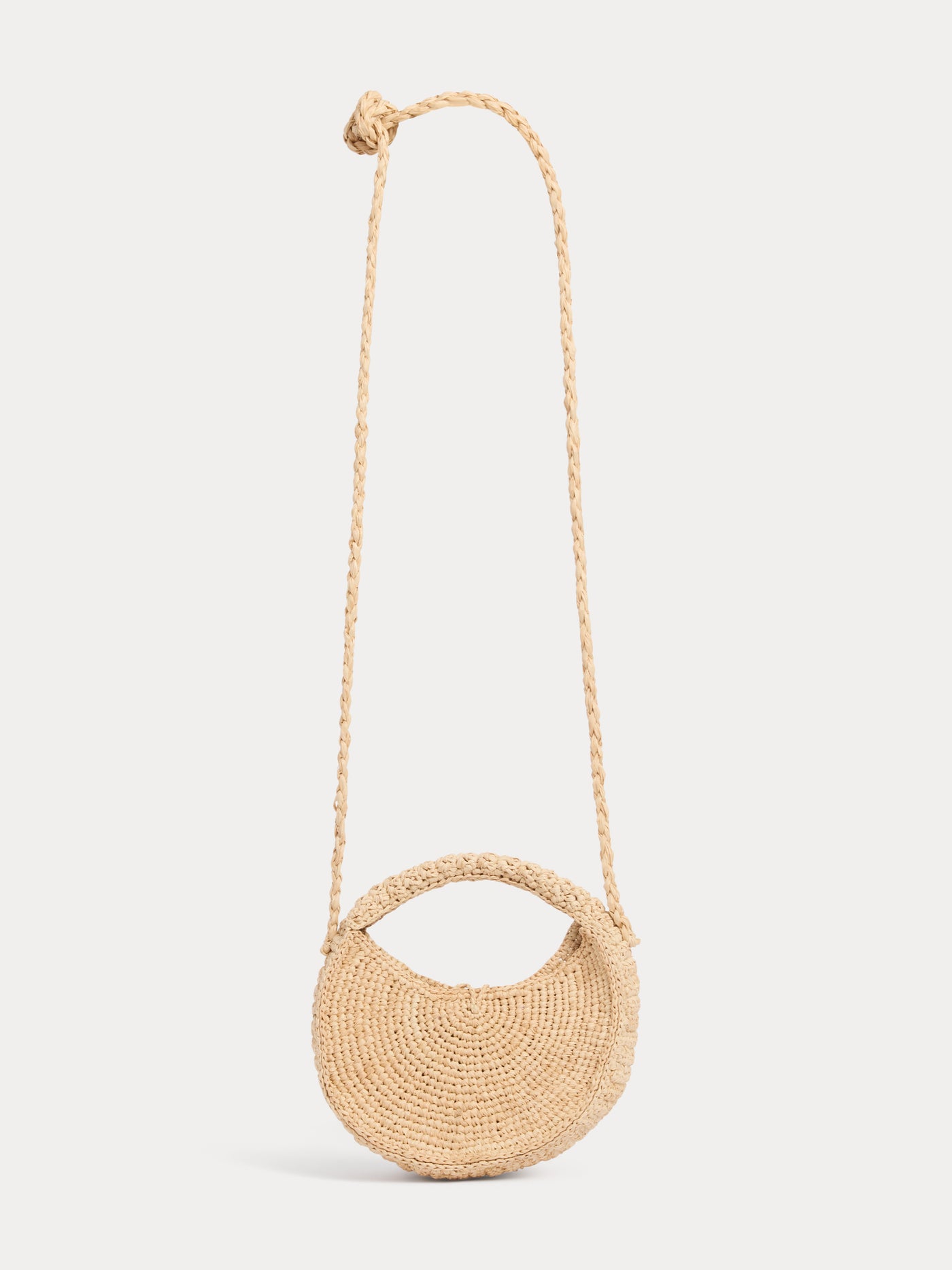 Handmade Loulou raffia bag