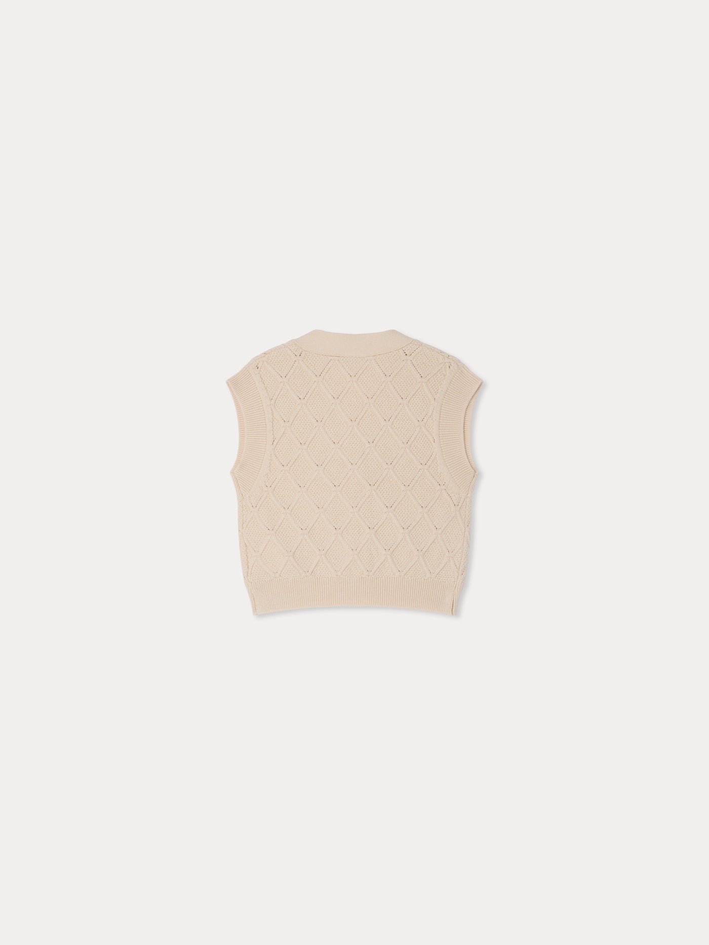 Lys V-neck cardigan with cherry embroidery