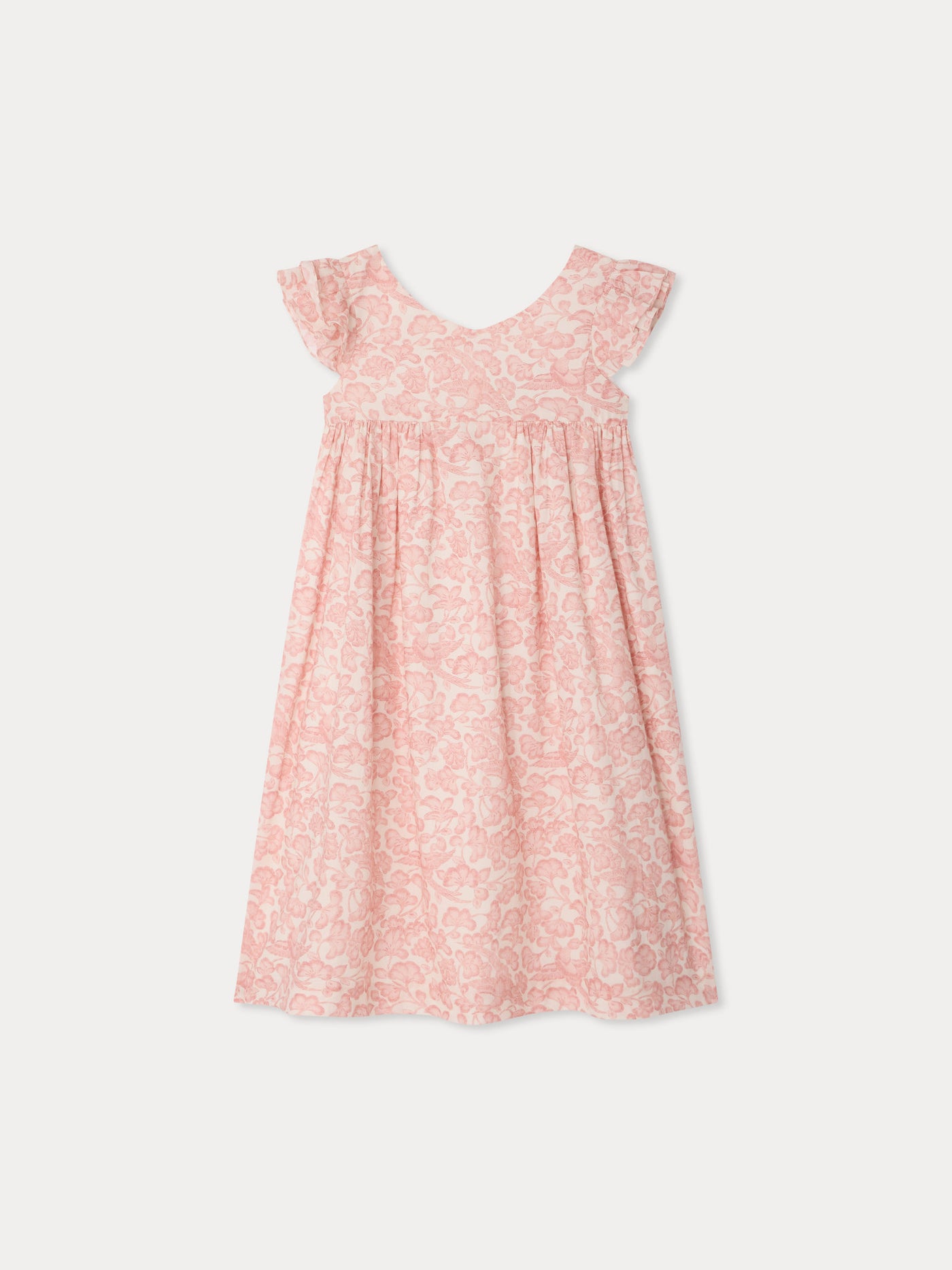 Galantine dress in organic cotton voile