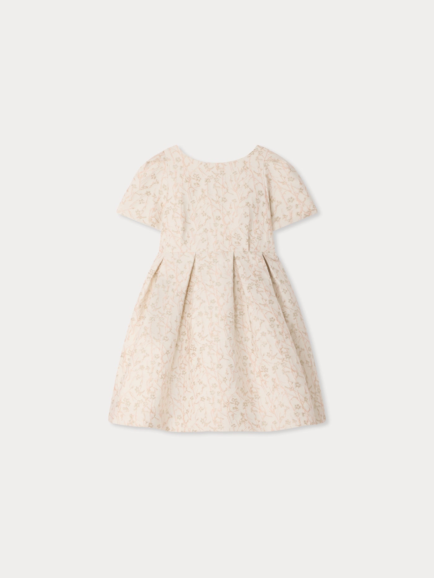 Lilibet floral dress with tulle petticoat