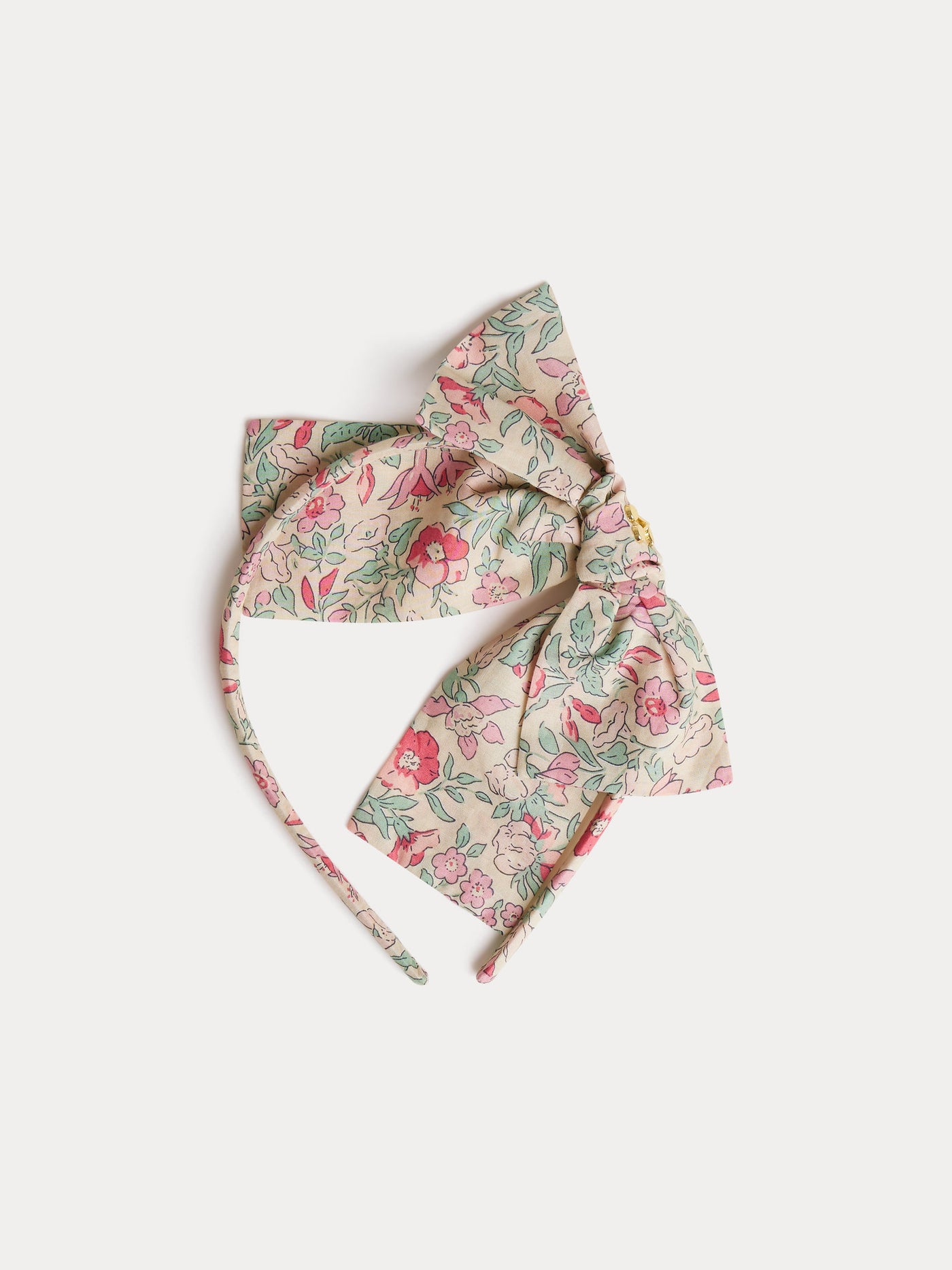 Jin headband in Liberty organic cotton poplin fabric