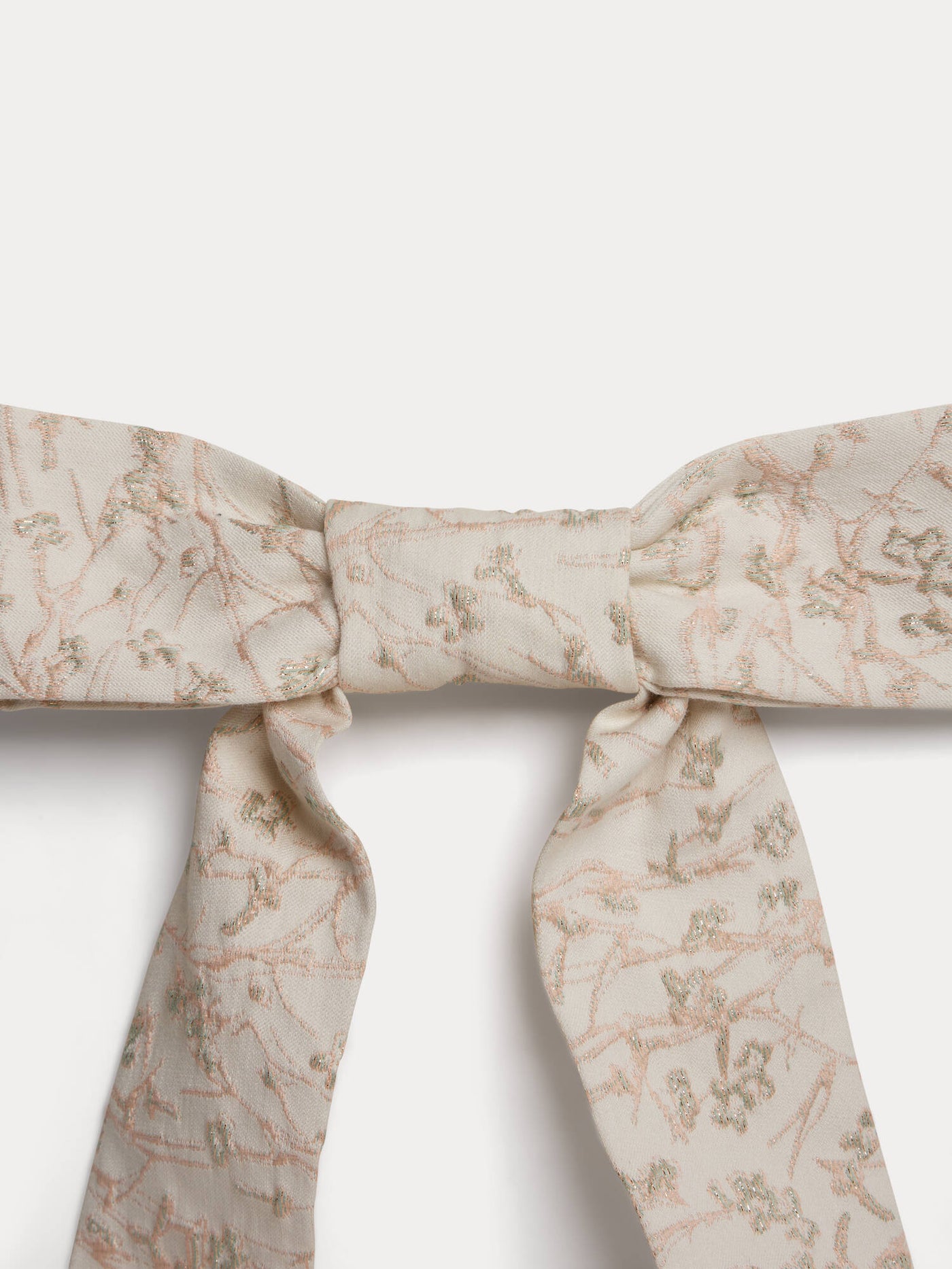 Hand-embroidered Domina barrette