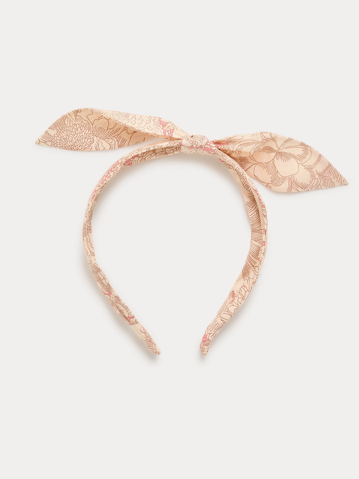 Lorette headband made from Liberty print organic cotton fabric