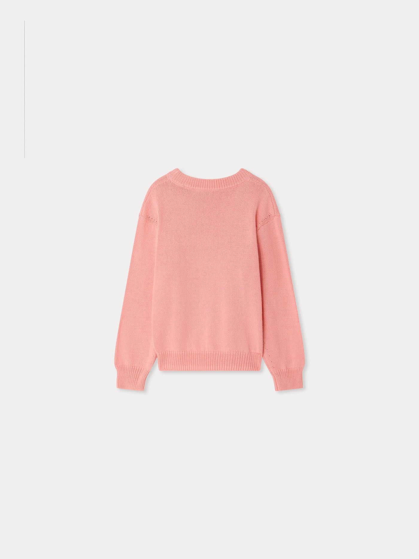 Liesel cherry embroidered sweater