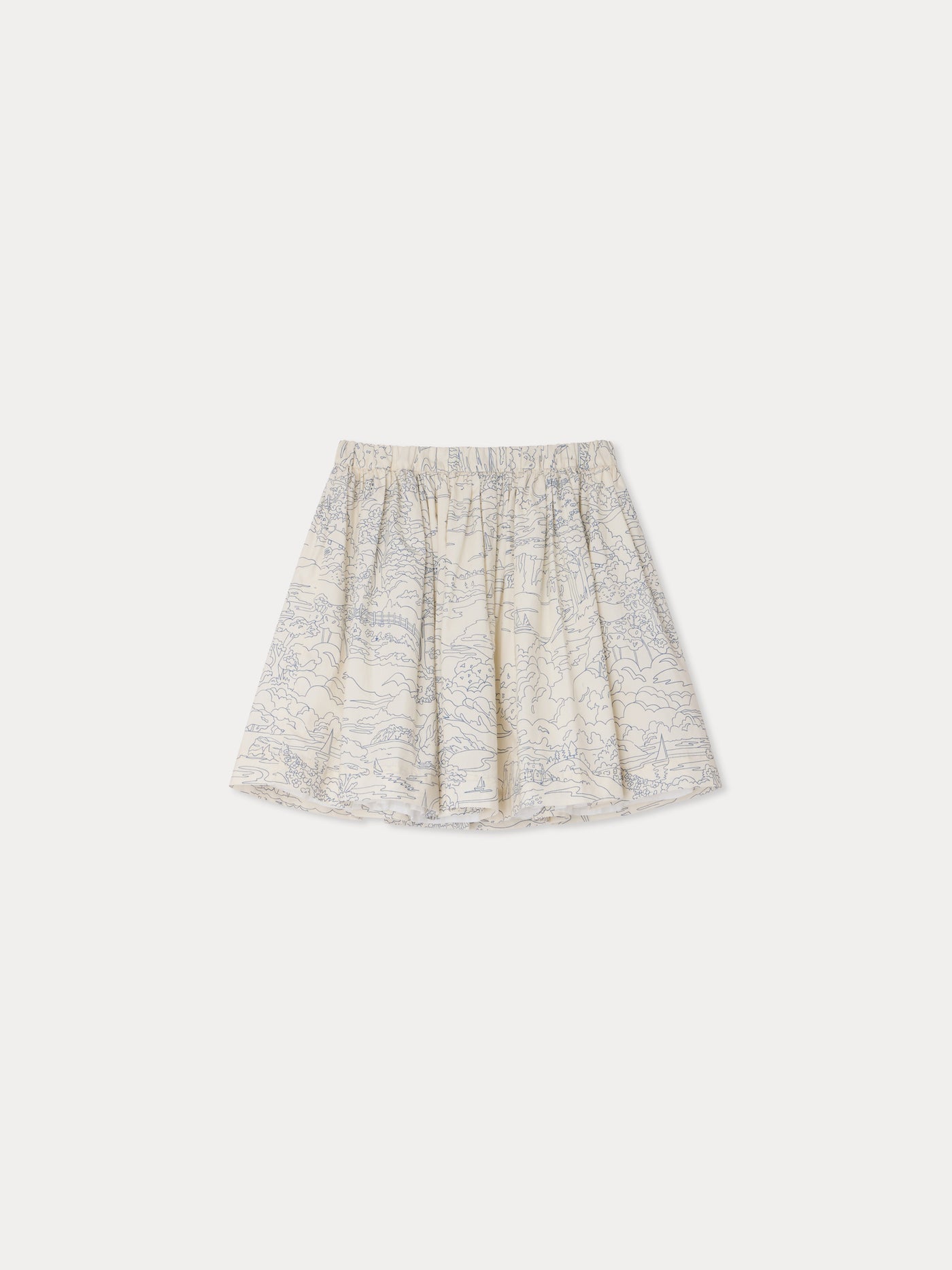 Suzon skirt in Liberty organic cotton fabric