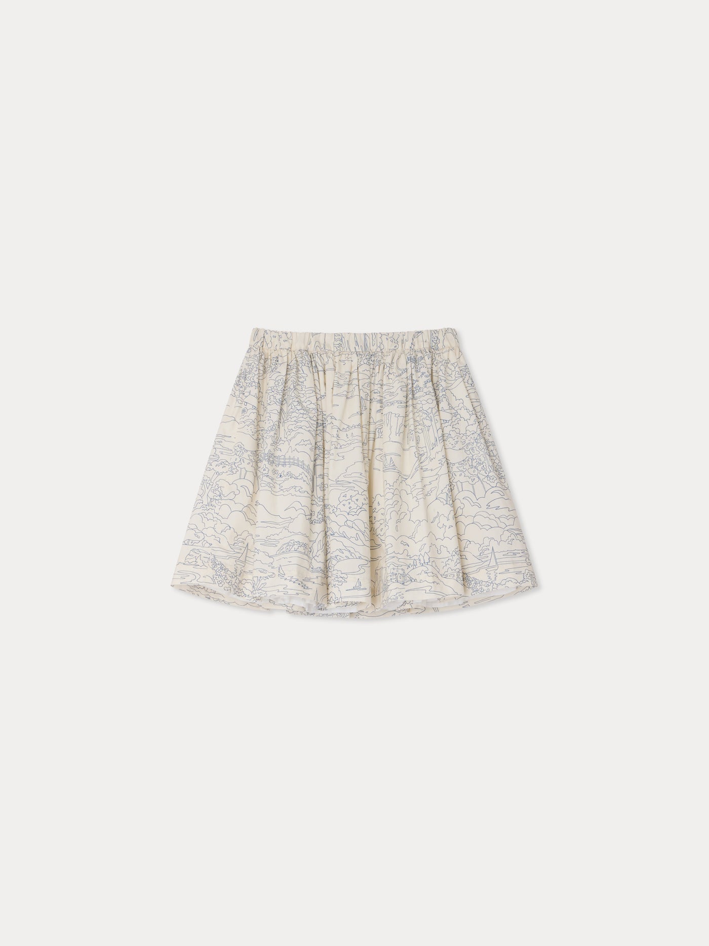 Suzon skirt in Liberty organic cotton fabric