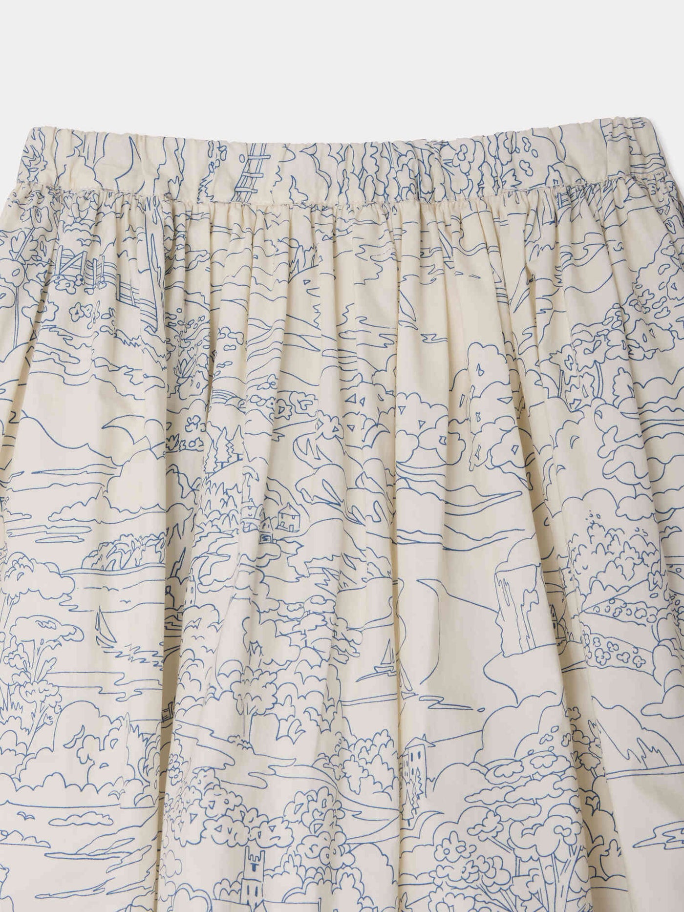 Suzon skirt in Liberty organic cotton fabric