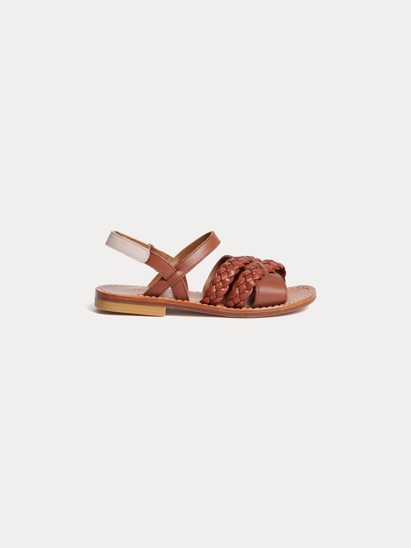 Liza leather braided sandals