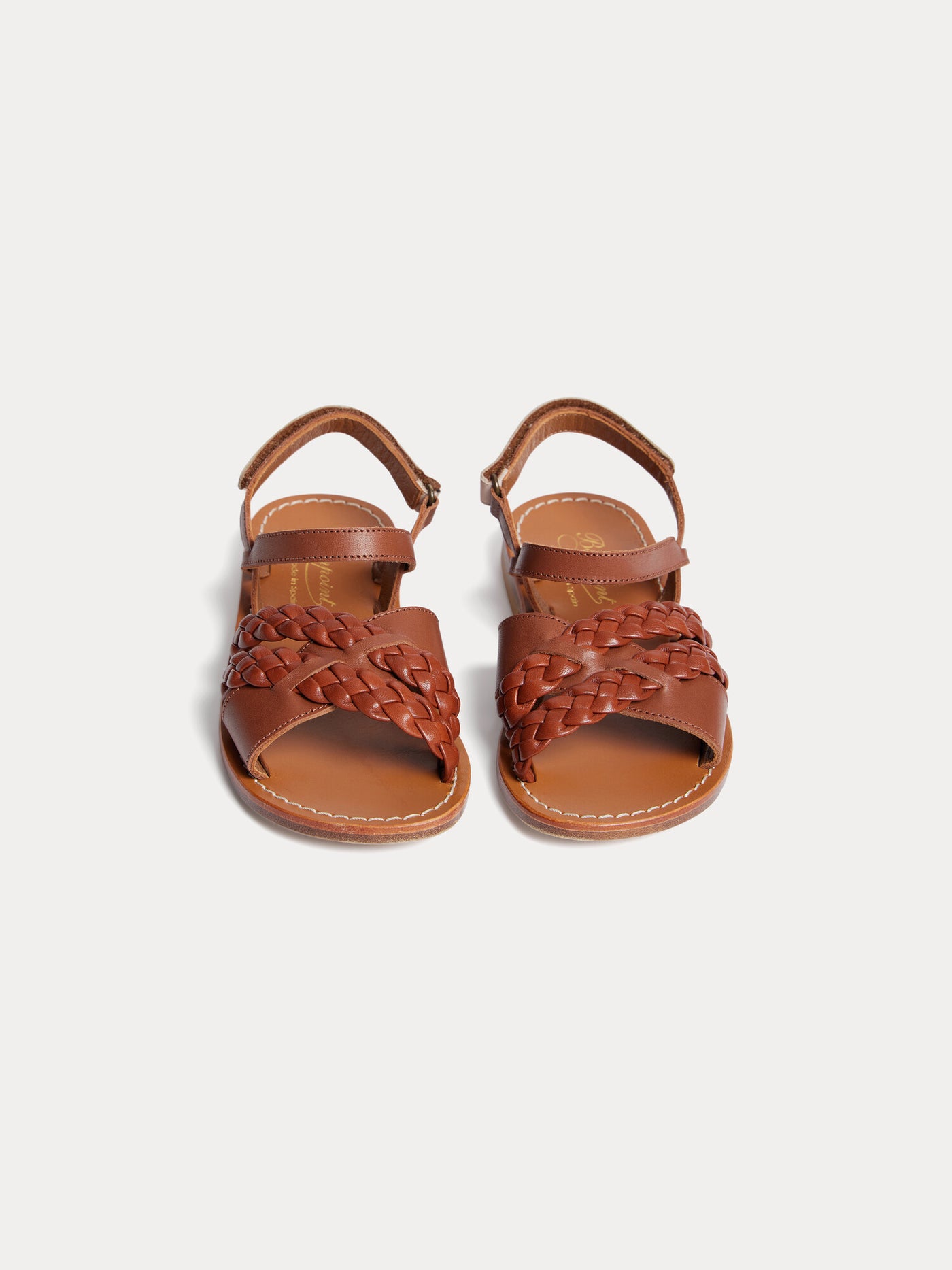 Liza leather braided sandals
