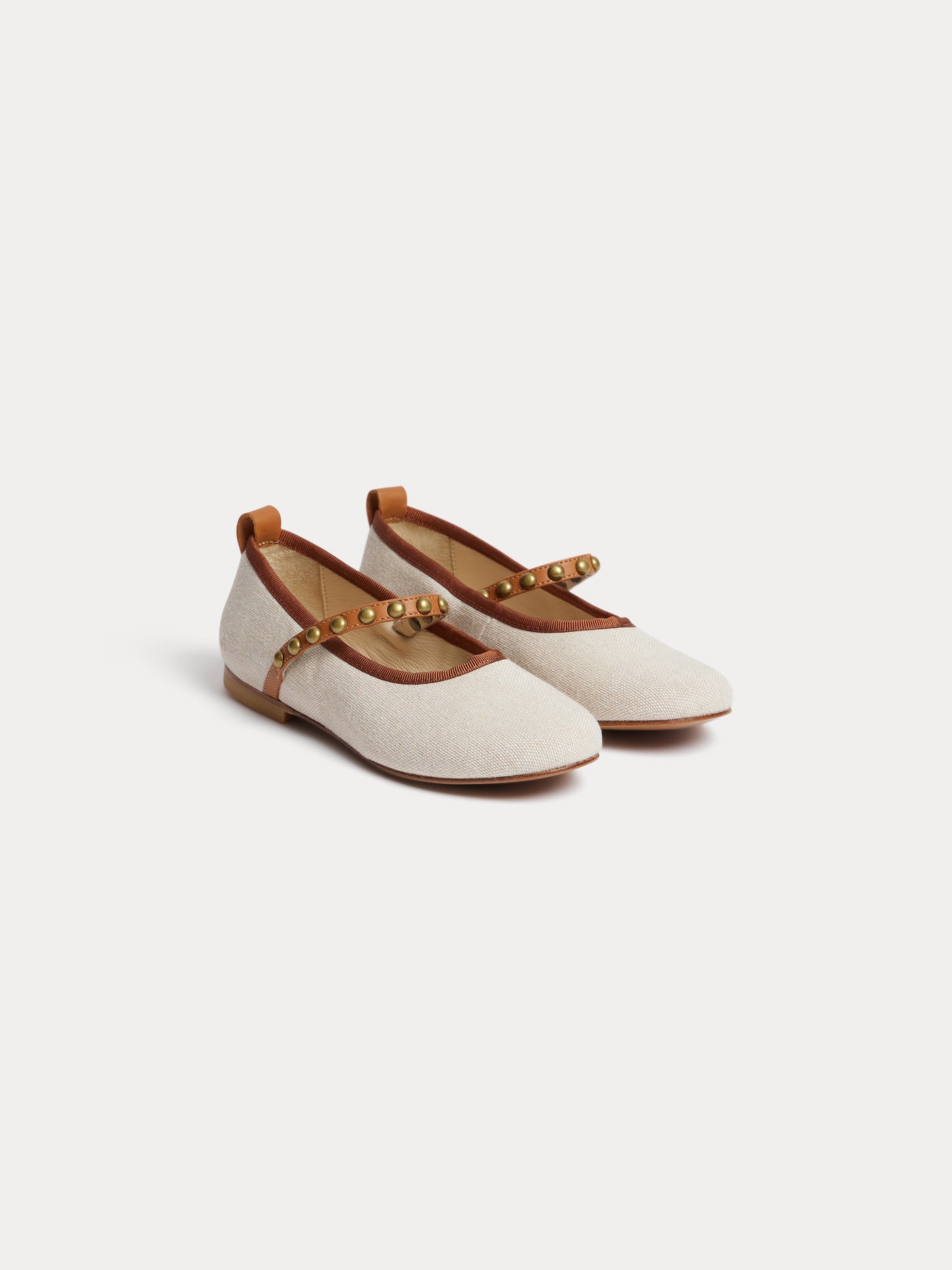 Aisho leather ballet flats