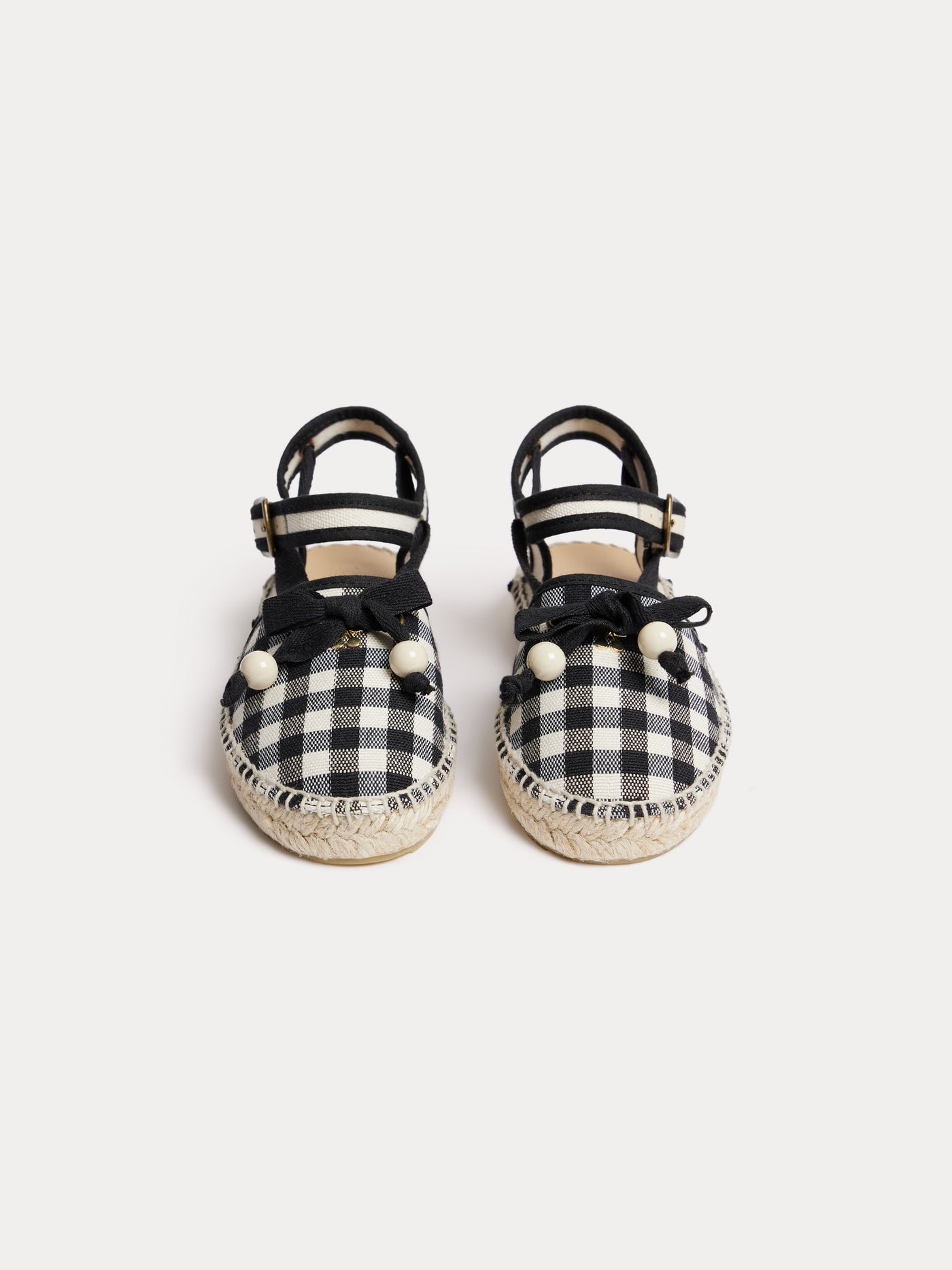 Evila gingham espadrilles