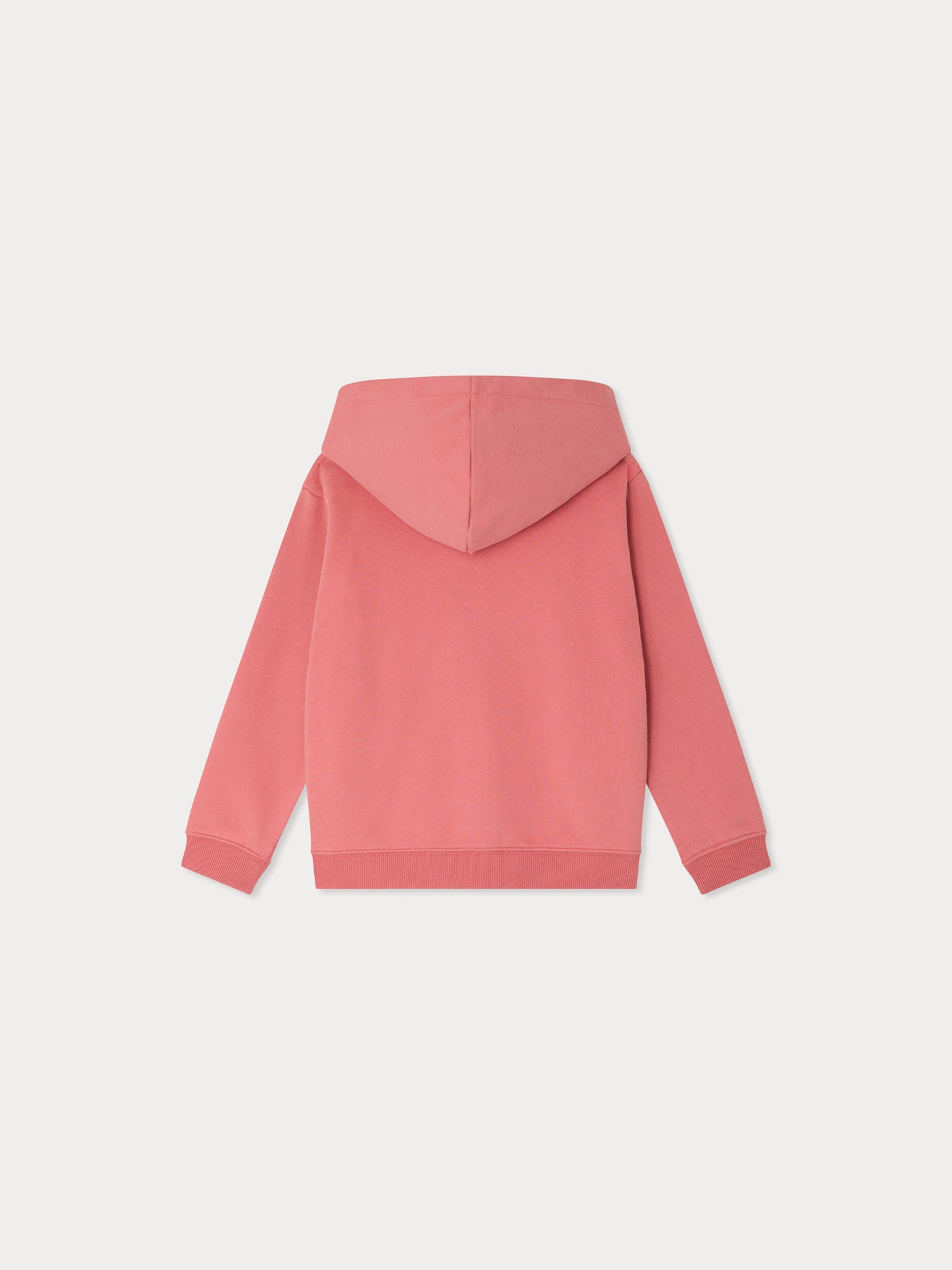 Talent cherry embroidered hoodie in organic cotton