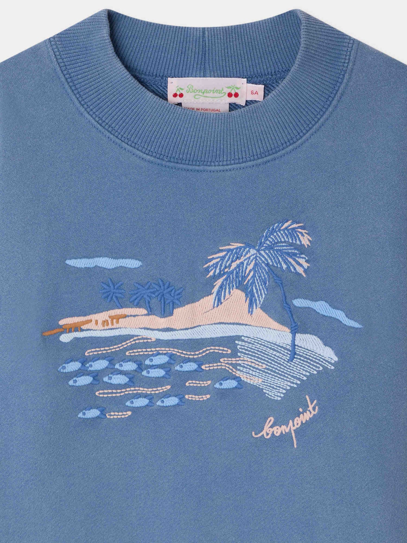 Lika embroidered island sweatshirt