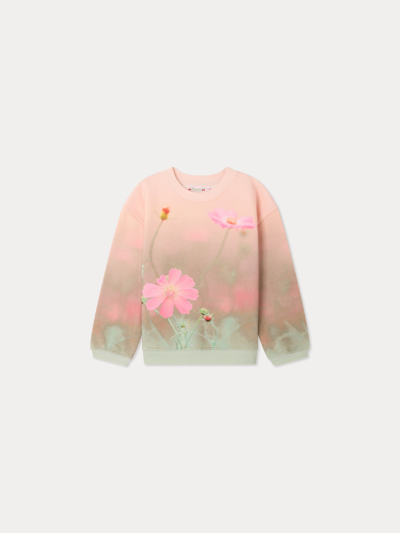 Tayla sweatshirt with landscape print in organic cotton