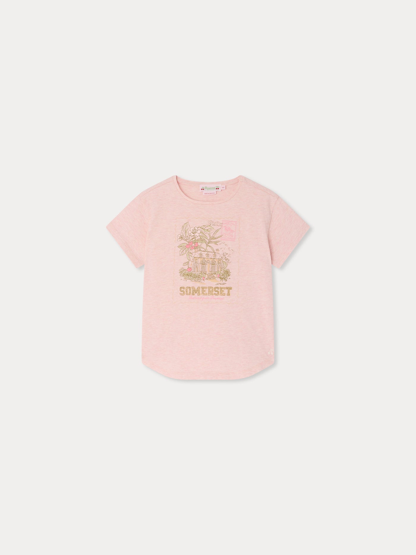 Aada Somerset print t-shirt in organic cotton