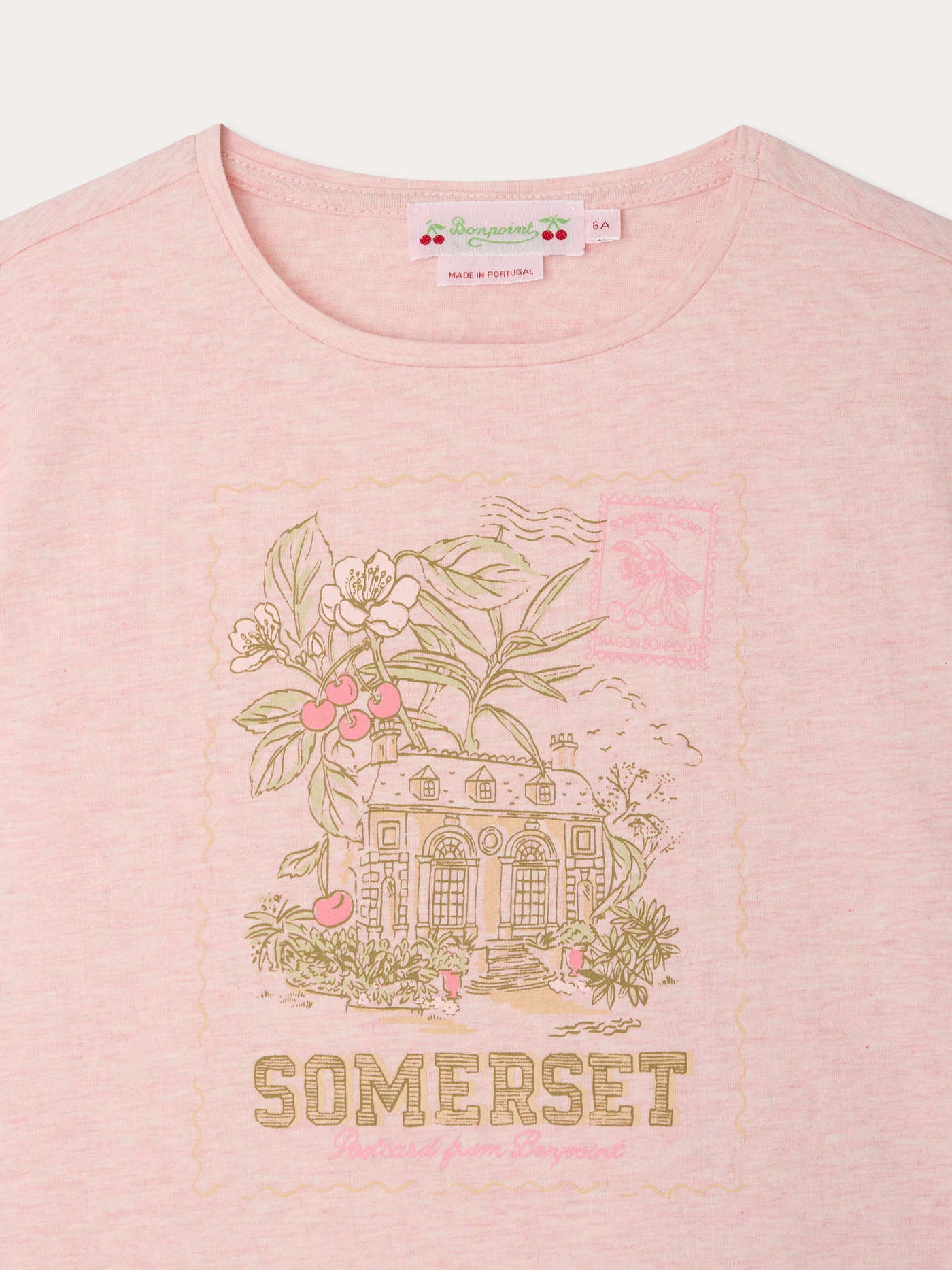 Aada Somerset print t-shirt in organic cotton