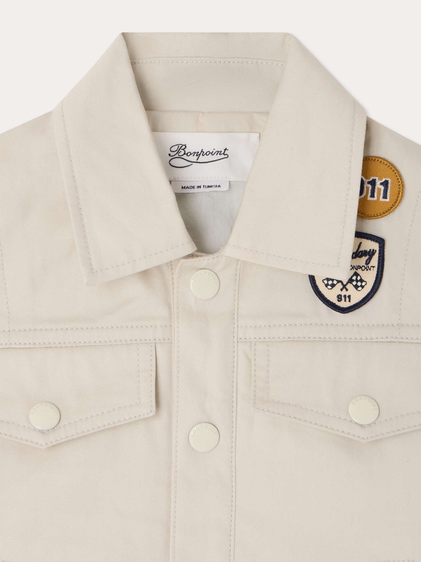 Bonpoint x Porsche Lodge jacket in organic cotton