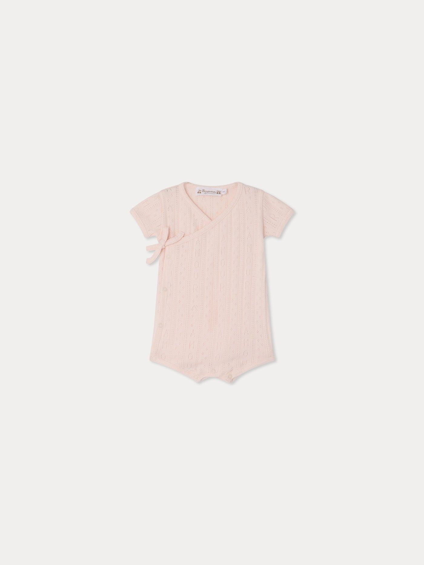 Camomille pyjamas in pointelle knit organic cotton