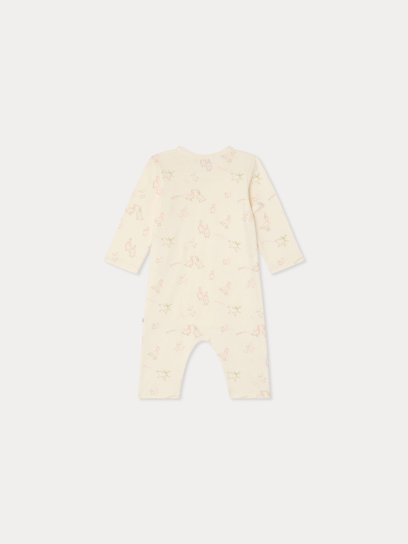 Giulietta goose print pyjamas in organic cotton