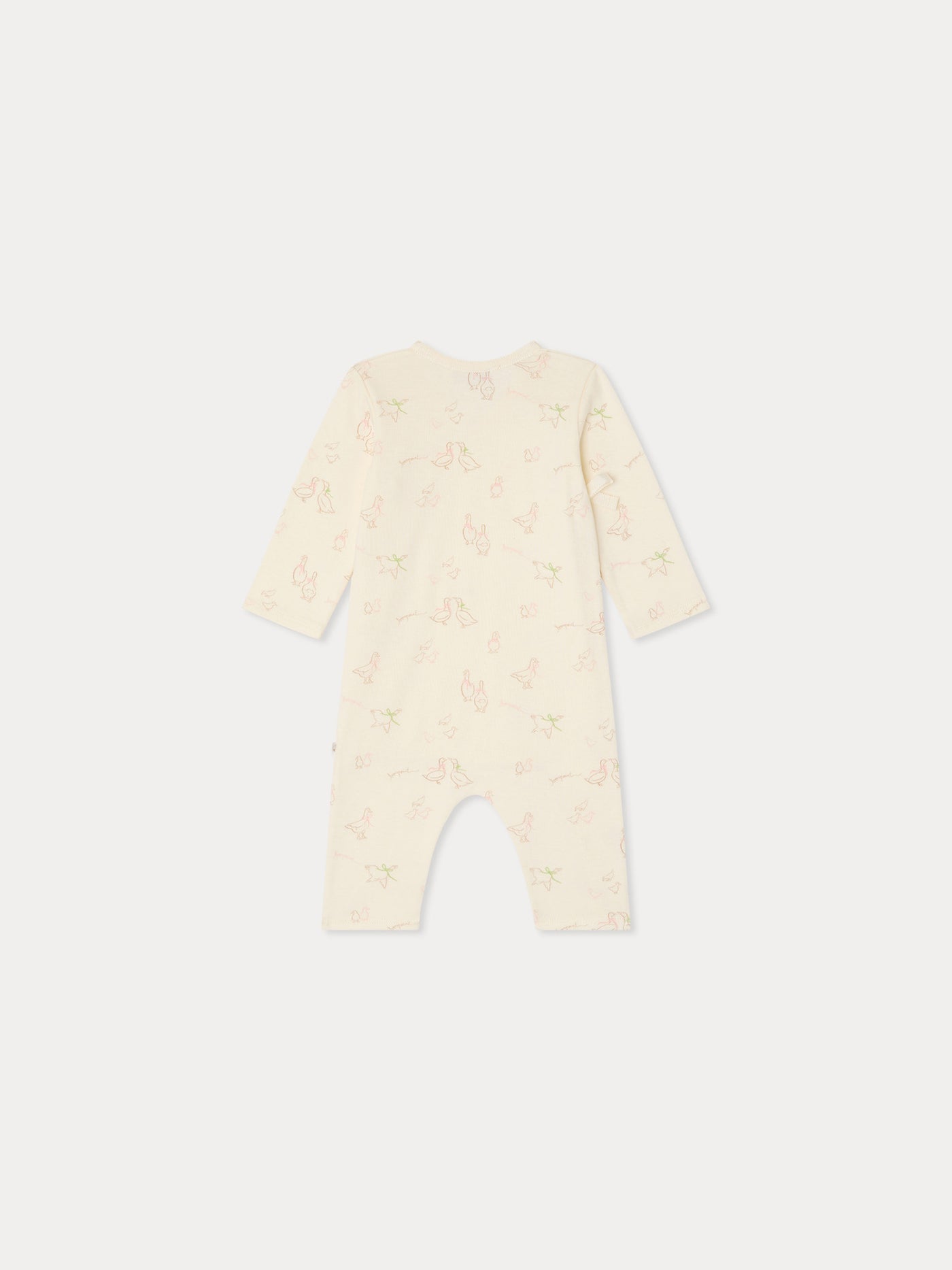 Giulietta goose print pyjamas in organic cotton