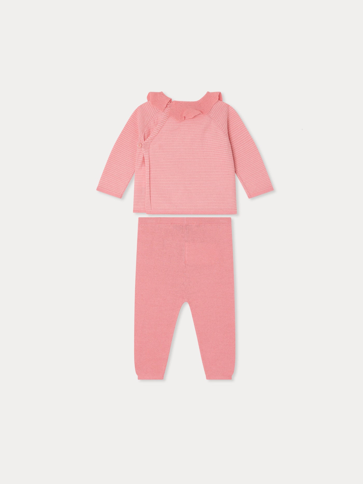 Anisa set with fancy collar in organic cotton