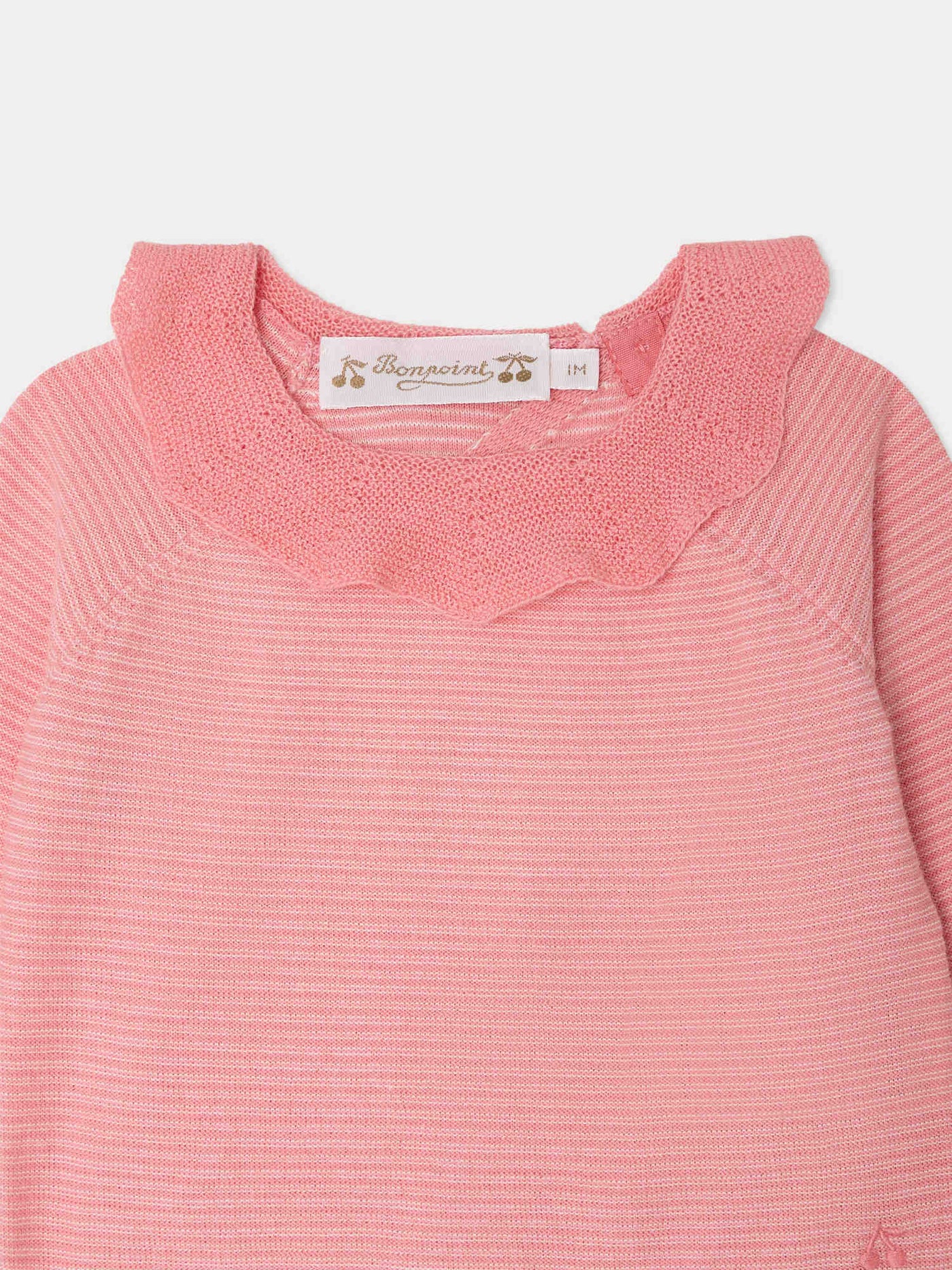 Anisa set with fancy collar in organic cotton