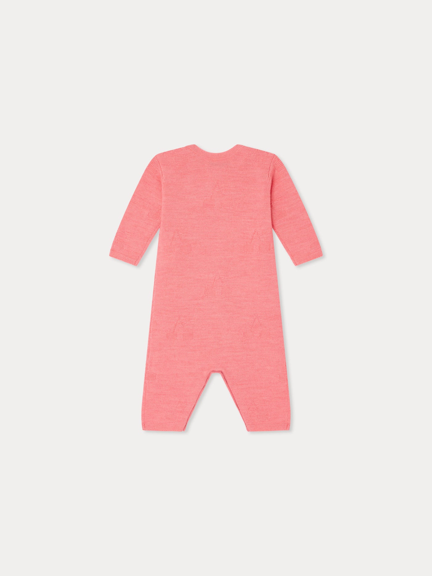 Elin jumpsuit with embossed cherry pattern