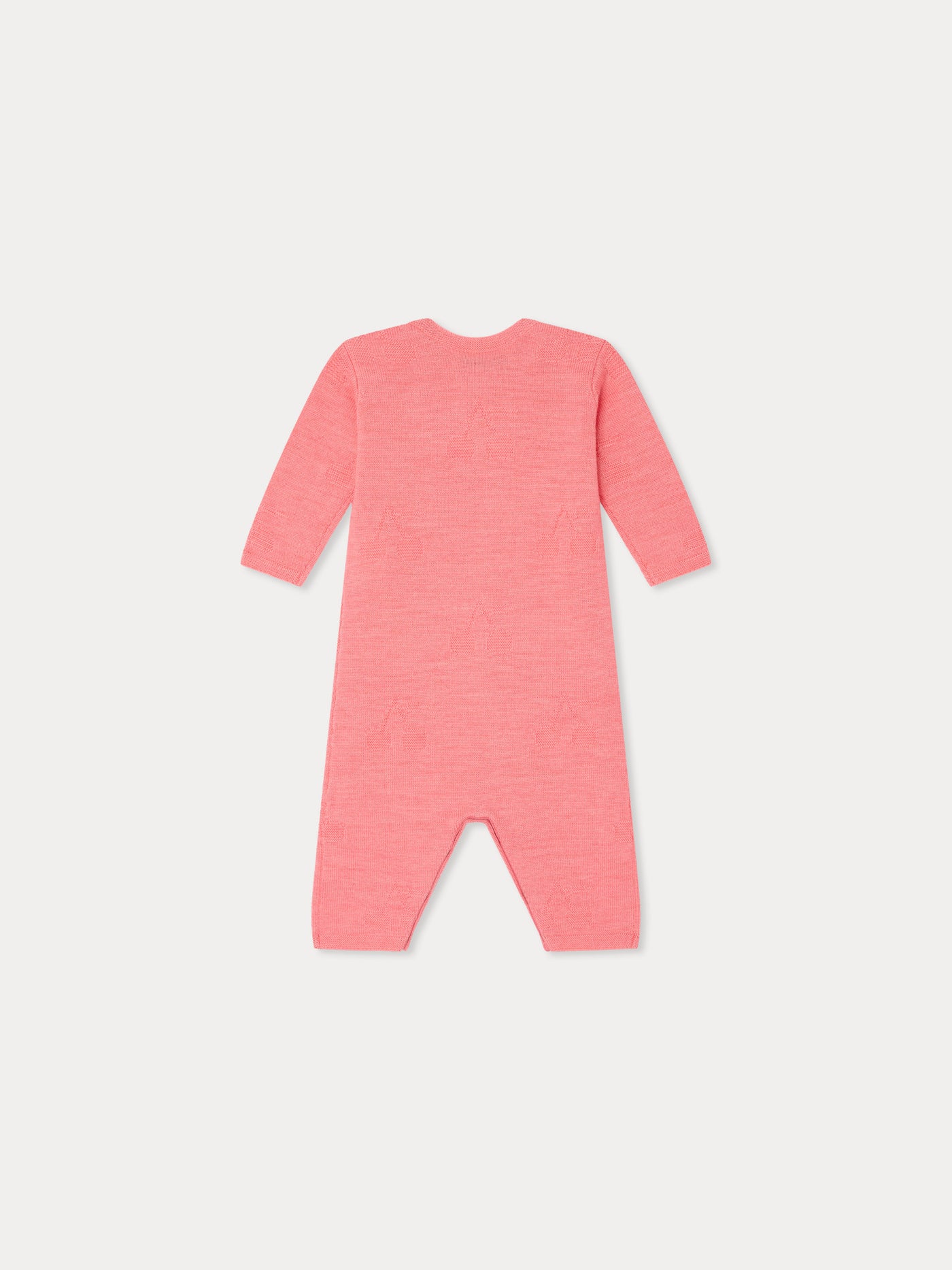 Elin jumpsuit with embossed cherry pattern