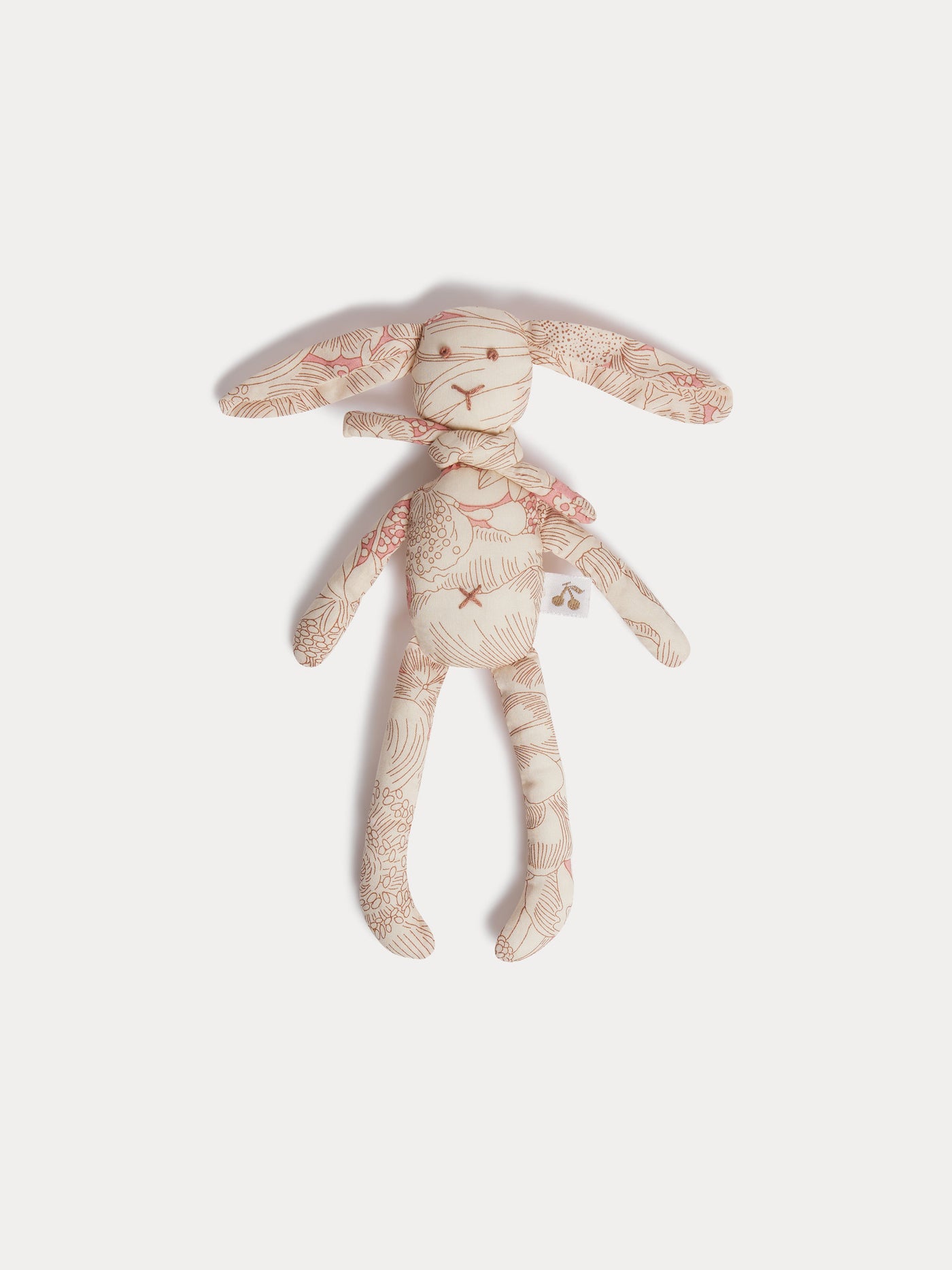 Taki plush rabbit in Liberty fabric in organic cotton