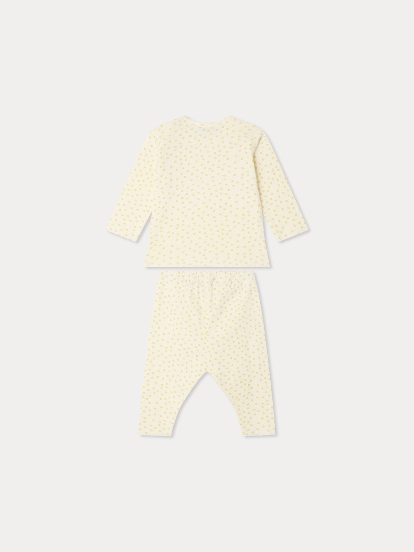 Timi polka dot set in organic cotton